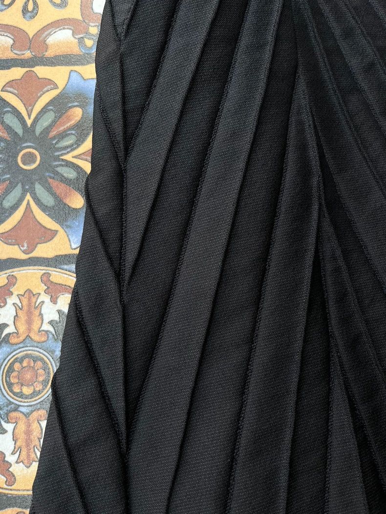 Issey Miyake Issey Miyake size:2 Black twill dress Size XS / US 0-2 / IT 36-38 - 5 Thumbnail