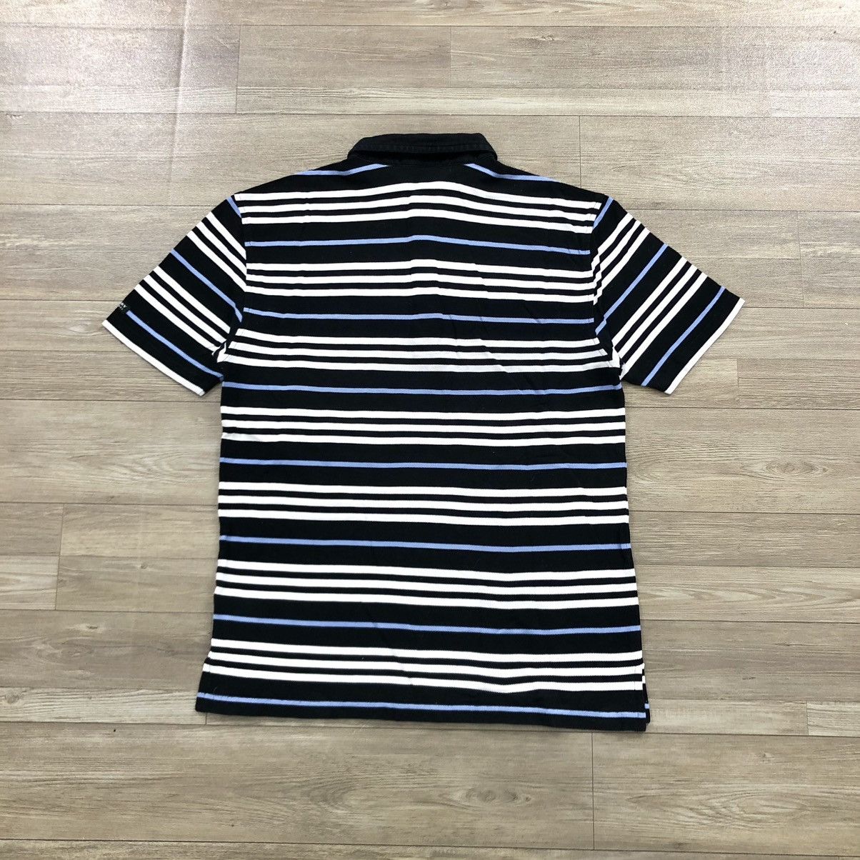 Burberry Vintage Burberry Black Label Polo T-shirt Stripe Luxury Size US S / EU 44-46 / 1 - 7 Thumbnail