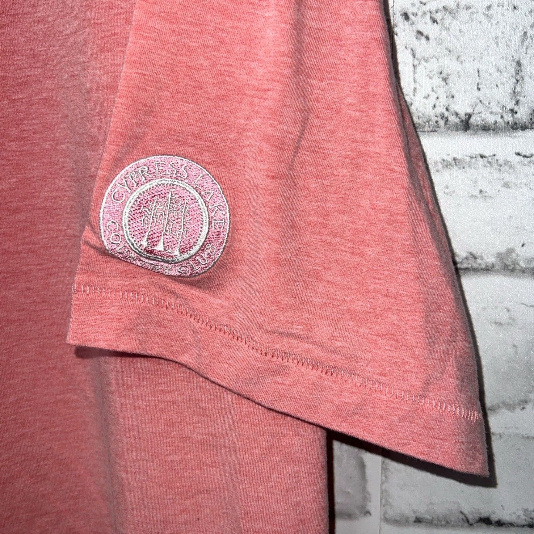 Vintage Linksoul Polo Shirt Mens Size Large Pink Size US L / EU 52-54 / 3 - 2 Thumbnail