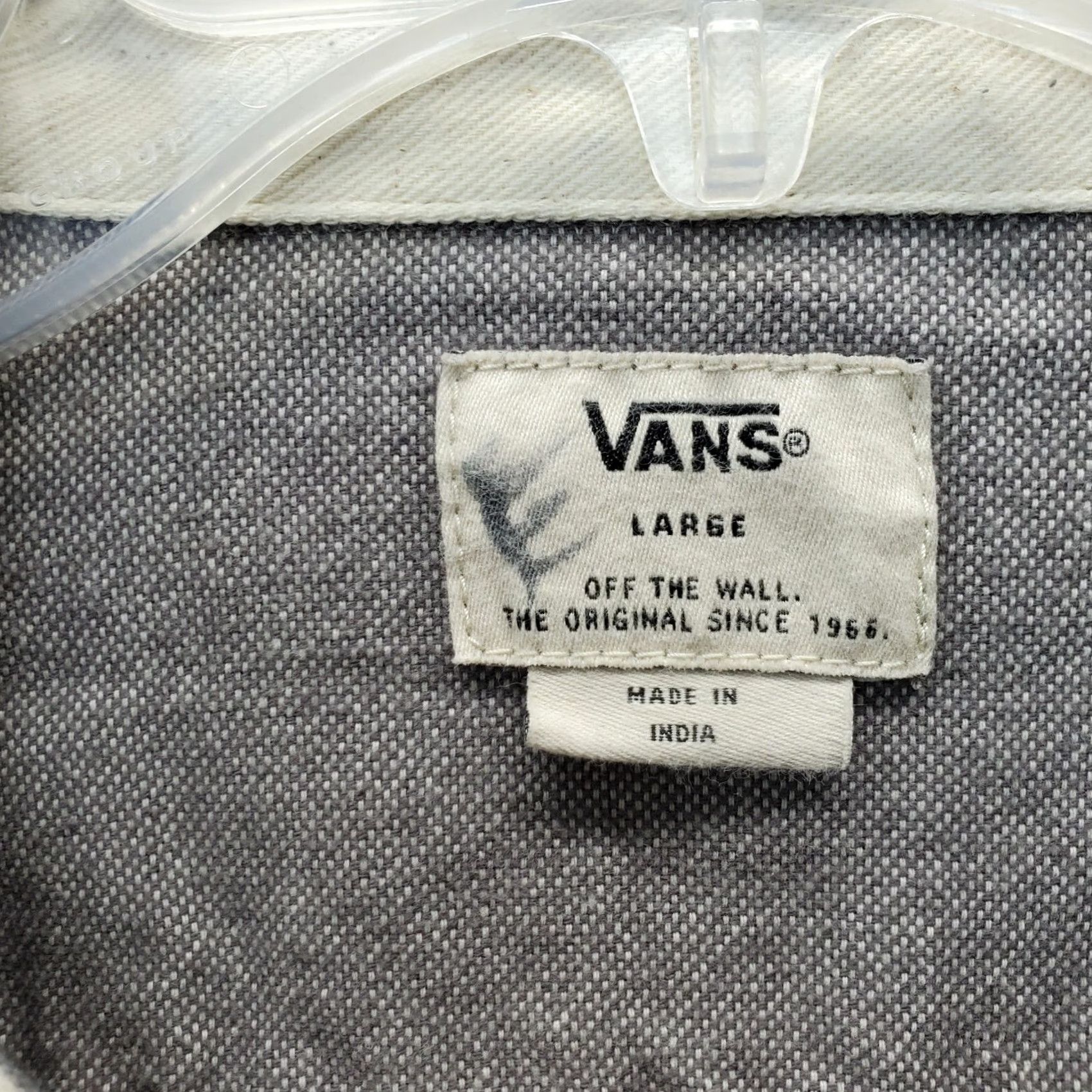 Vans Vans Shirt Men Large Multi Solid Regular Fit Button-Down Pocket Size US L / EU 52-54 / 3 - 4 Thumbnail