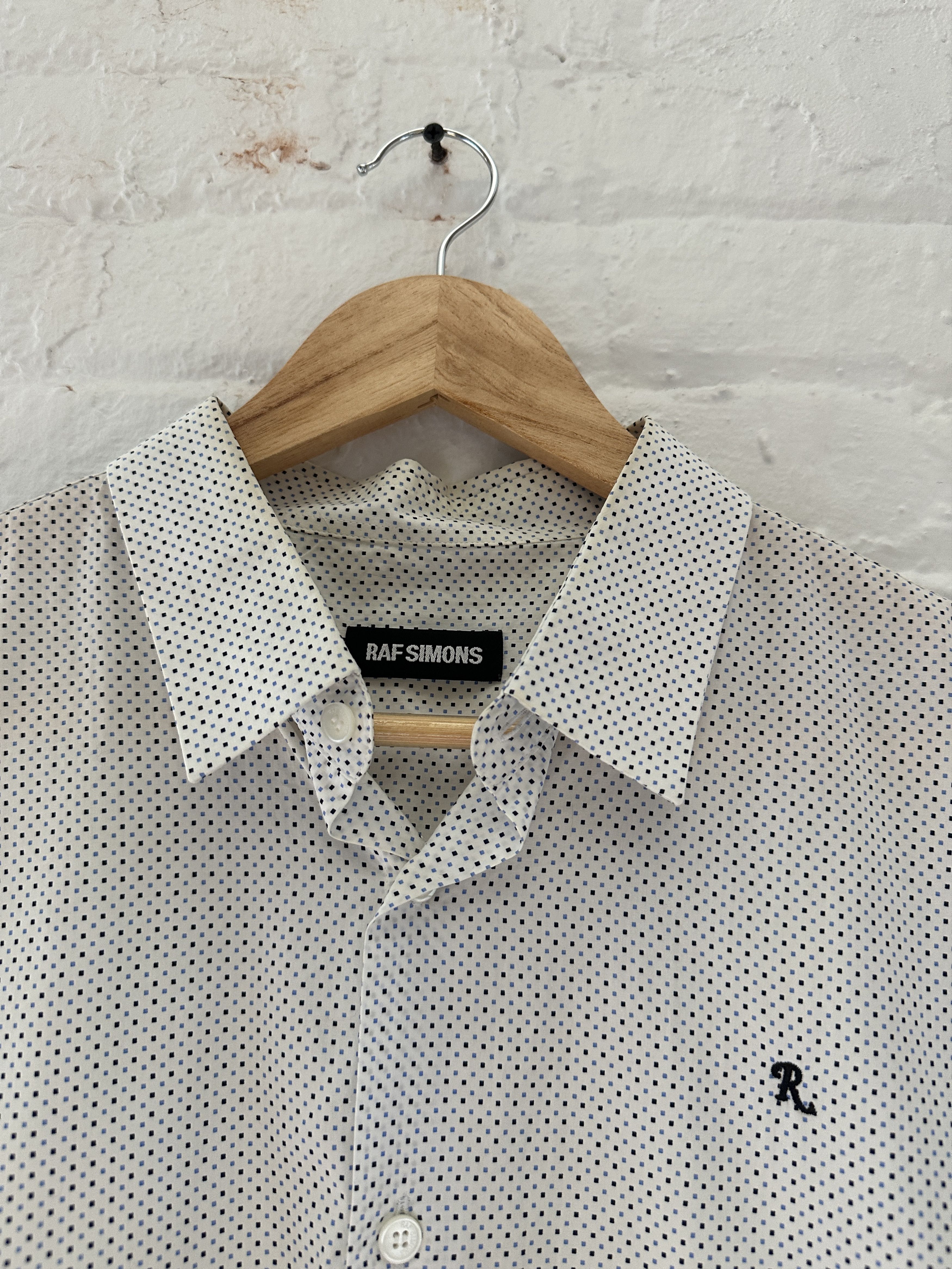 Raf Simons Raf Simons Polka Dot Short Sleeve Button Up Shirt Size US L / EU 52-54 / 3 - 2 Thumbnail