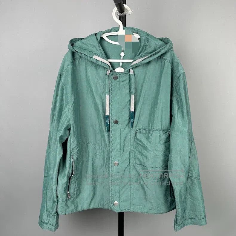 Hermes Hermes Canvas Jacket Green Size US M / EU 48-50 / 2 - 1 Thumbnail