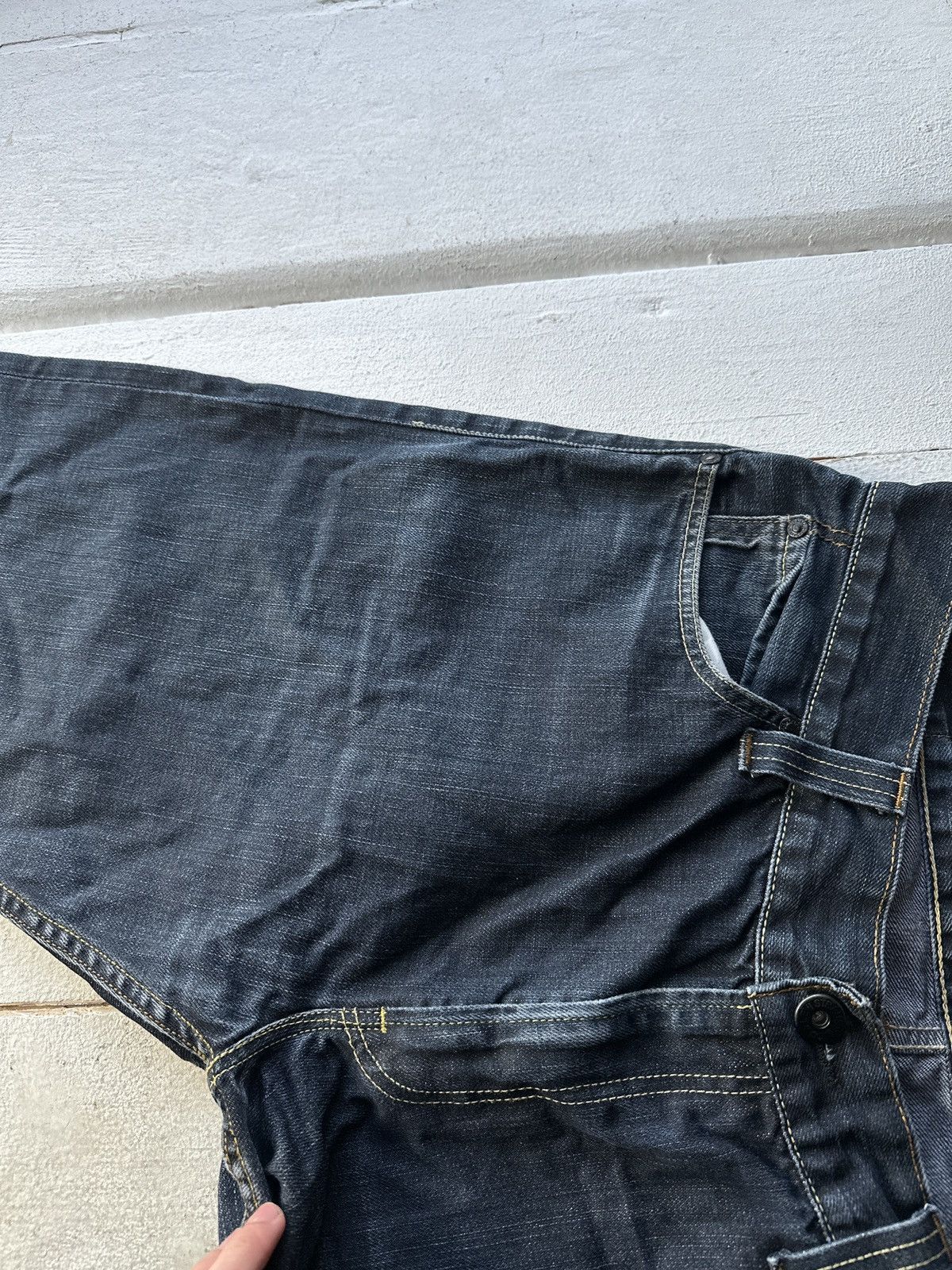 Levi's 🚨Vintage 90s Levis Jeans 506 LEGEND y2k dark Wash Denim Size US 35 - 5 Thumbnail