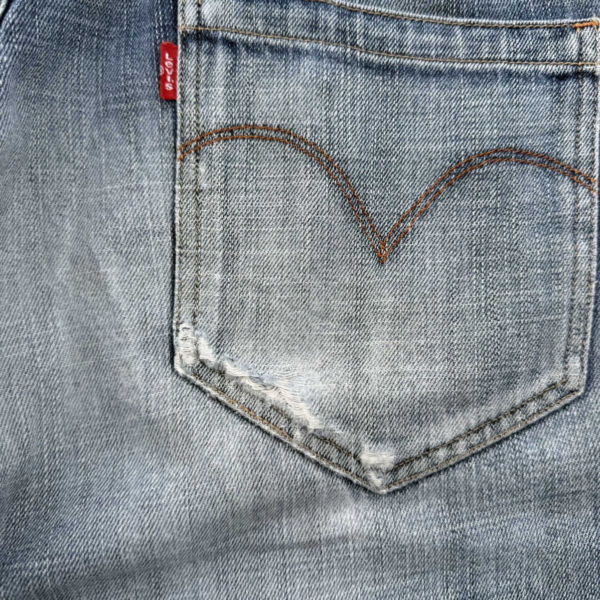 Levi's W35 Vintage Levi's 553 straight faded denim jean pants. Size US 35 - 14 Thumbnail