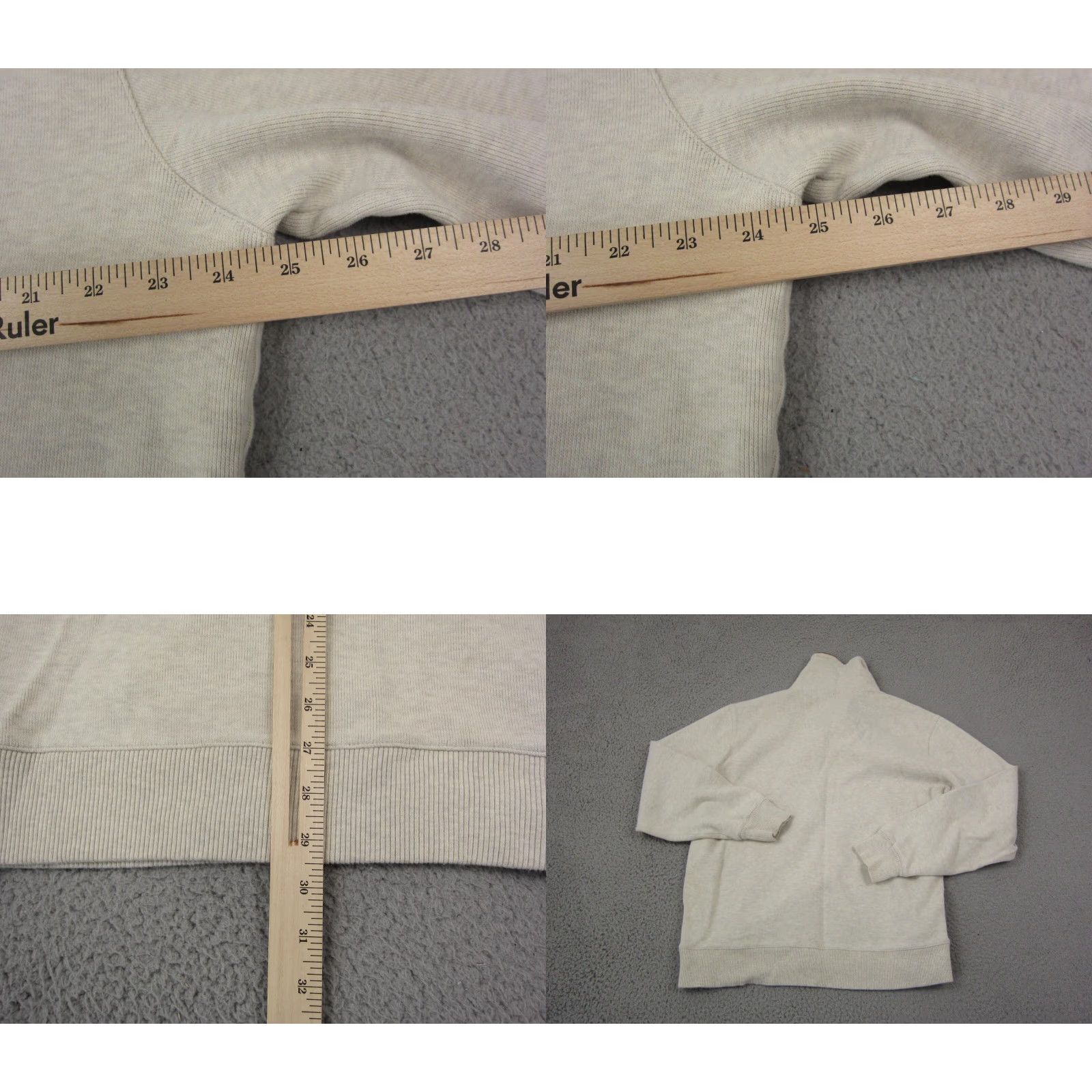 Brooks Brothers Brooks Brothers Sweater Shirt Mens L Beige Cotton Cowl Neck Pullover Casual Vintage: No Size US L / EU 52-54 / 3 - 8 Thumbnail