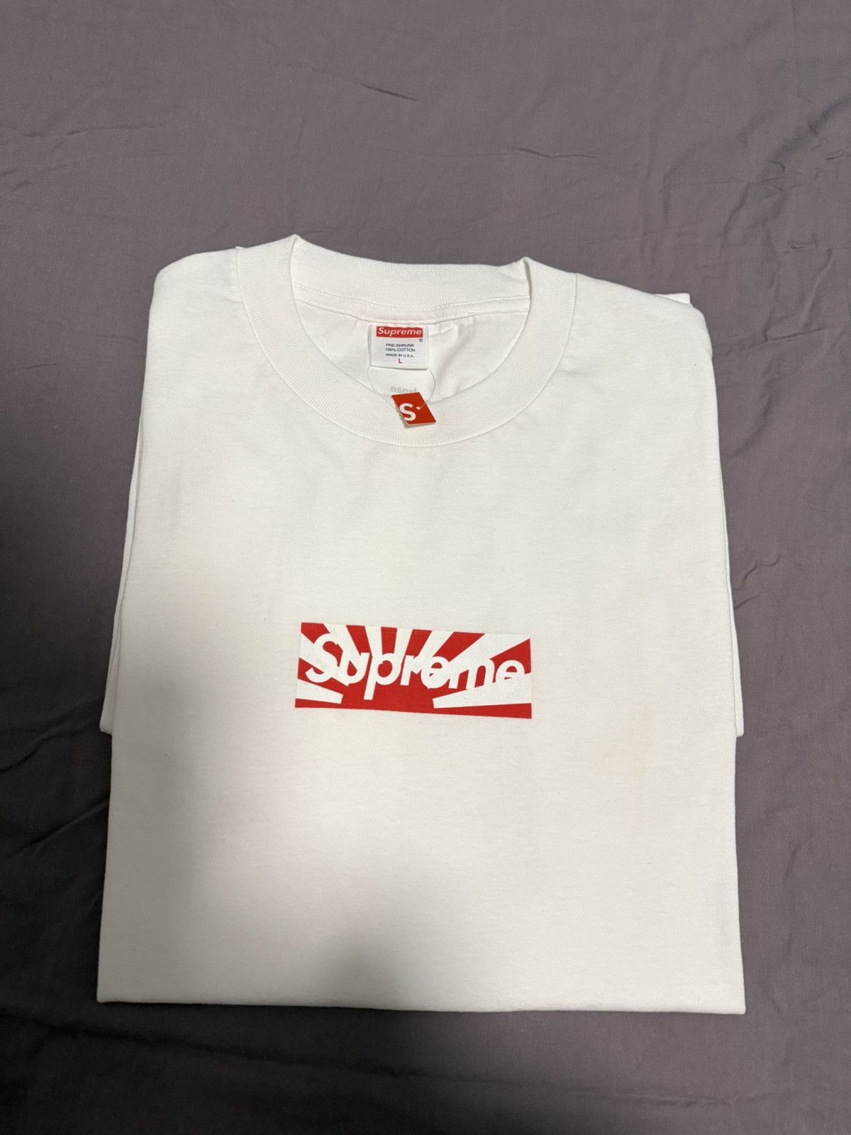 Supreme 2011 Supreme Japan Relief Box Logo Tee Size US L / EU 52-54 / 3 - 1 Thumbnail