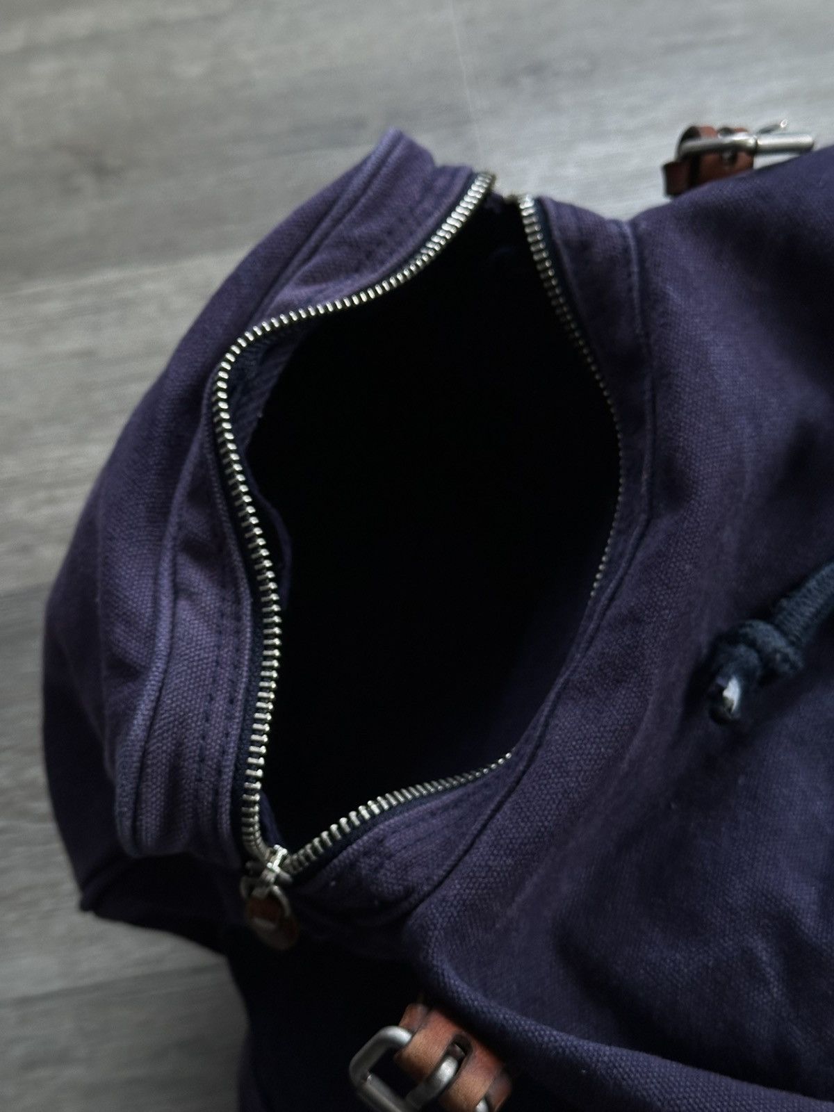 Polo Ralph Lauren 🫧POLO RALPH LAUREN 90s VINTAGE CANVAS BACKPACK VERY RARE Size ONE SIZE - 16 Thumbnail