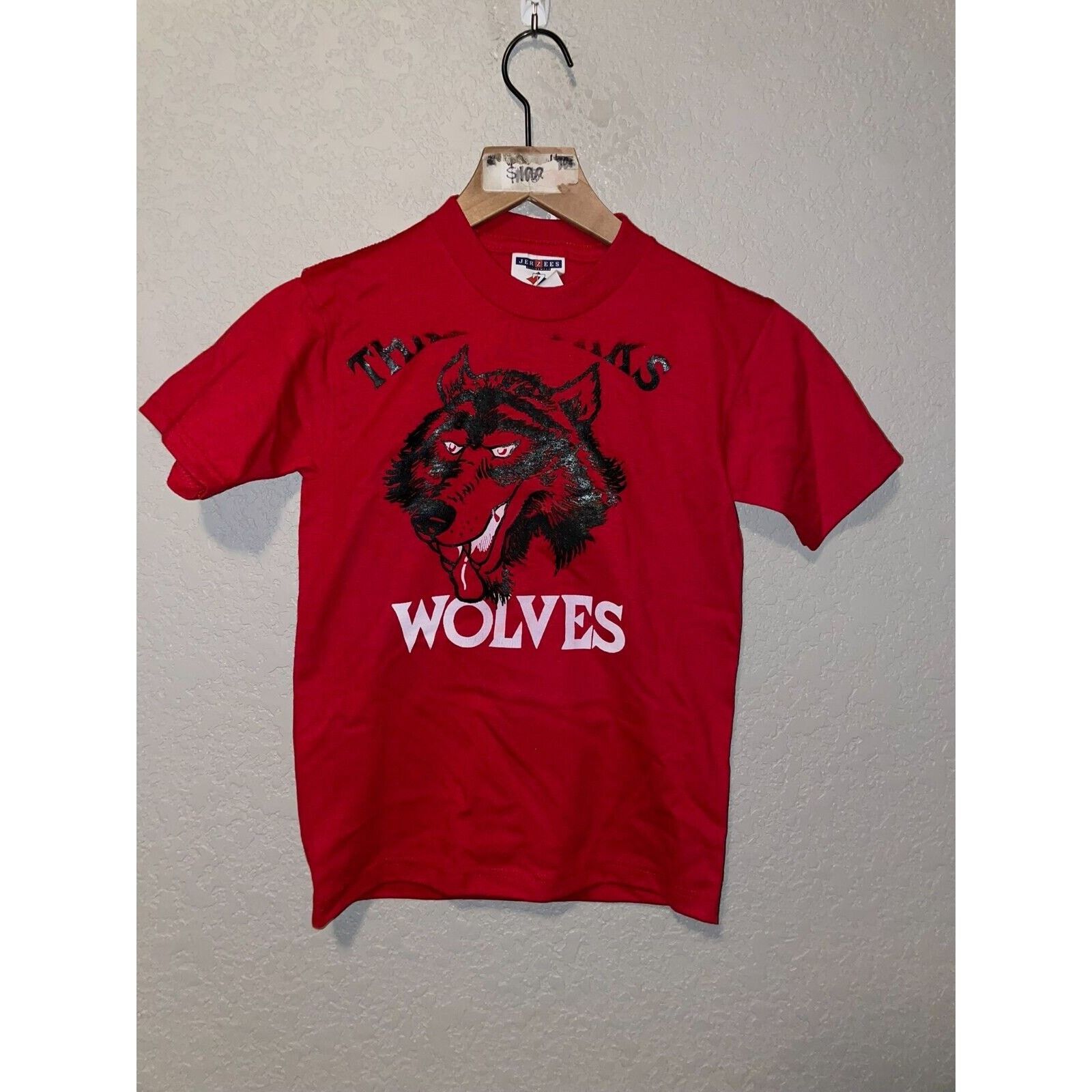 Jerzees Y2K Youth Jerzees Ship Ocean Test Print Shirt S Small kids Size S / US 4 / IT 40 - 2 Thumbnail