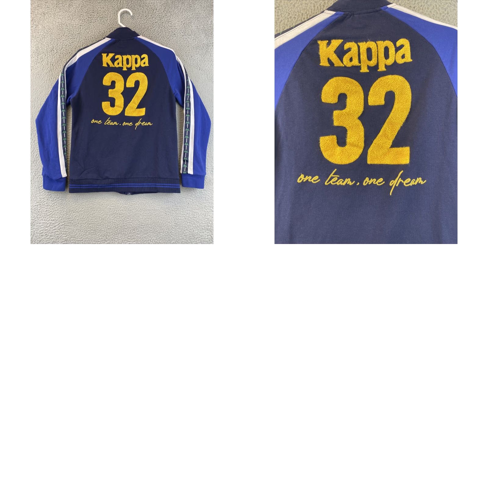 Kappa VINTAGE Kappa Sweater Shirt Men SLIM Blue 90s Training Italy Size M Crew Neck Denim Pullover Slim Men Size US M / EU 48-50 / 2 - 8 Thumbnail