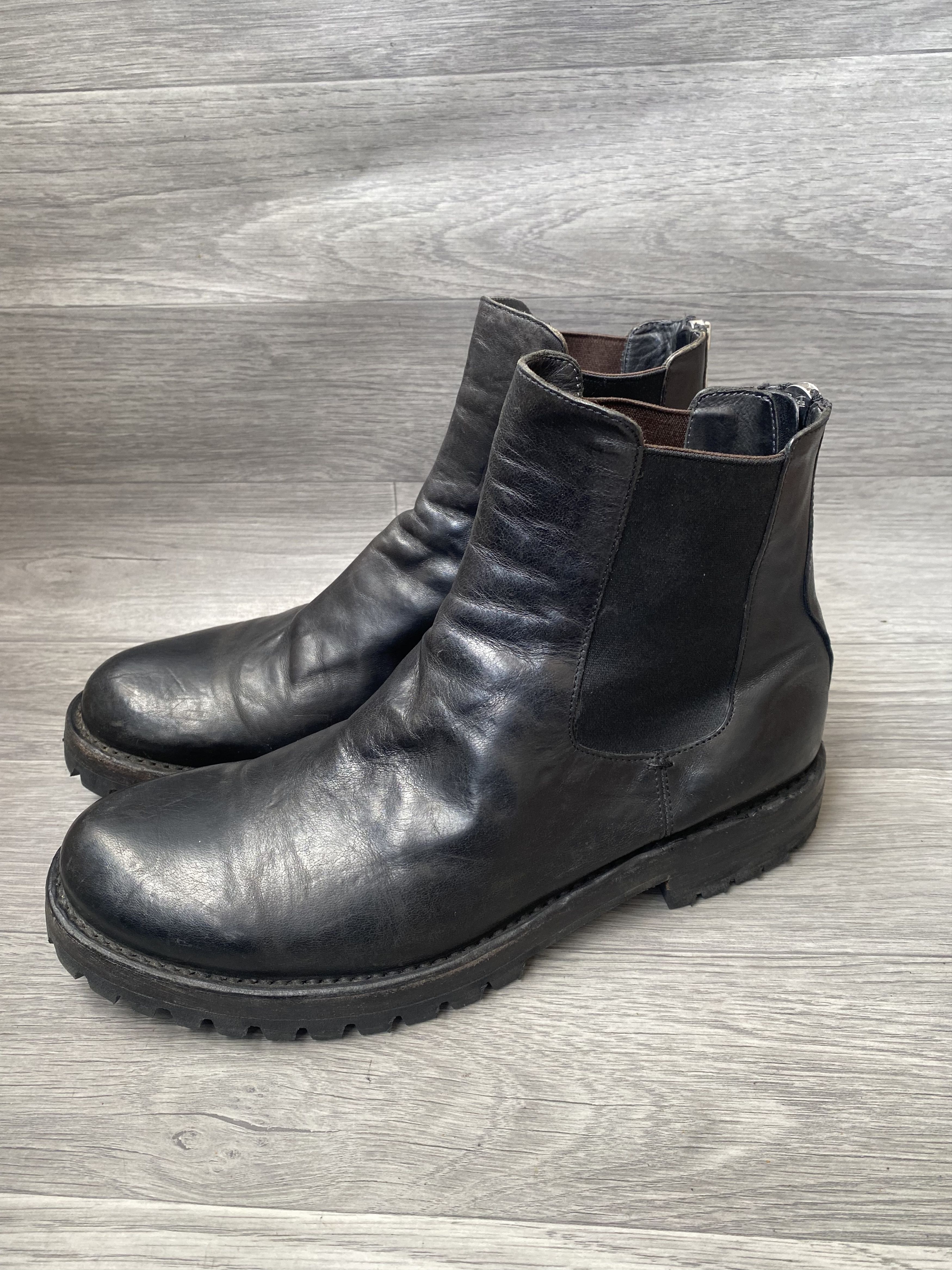 Barneys New York × Officine Creative 💥Officine creative x guidi style black leather boots uk 9 Size US 10 / EU 43 - 2 Thumbnail