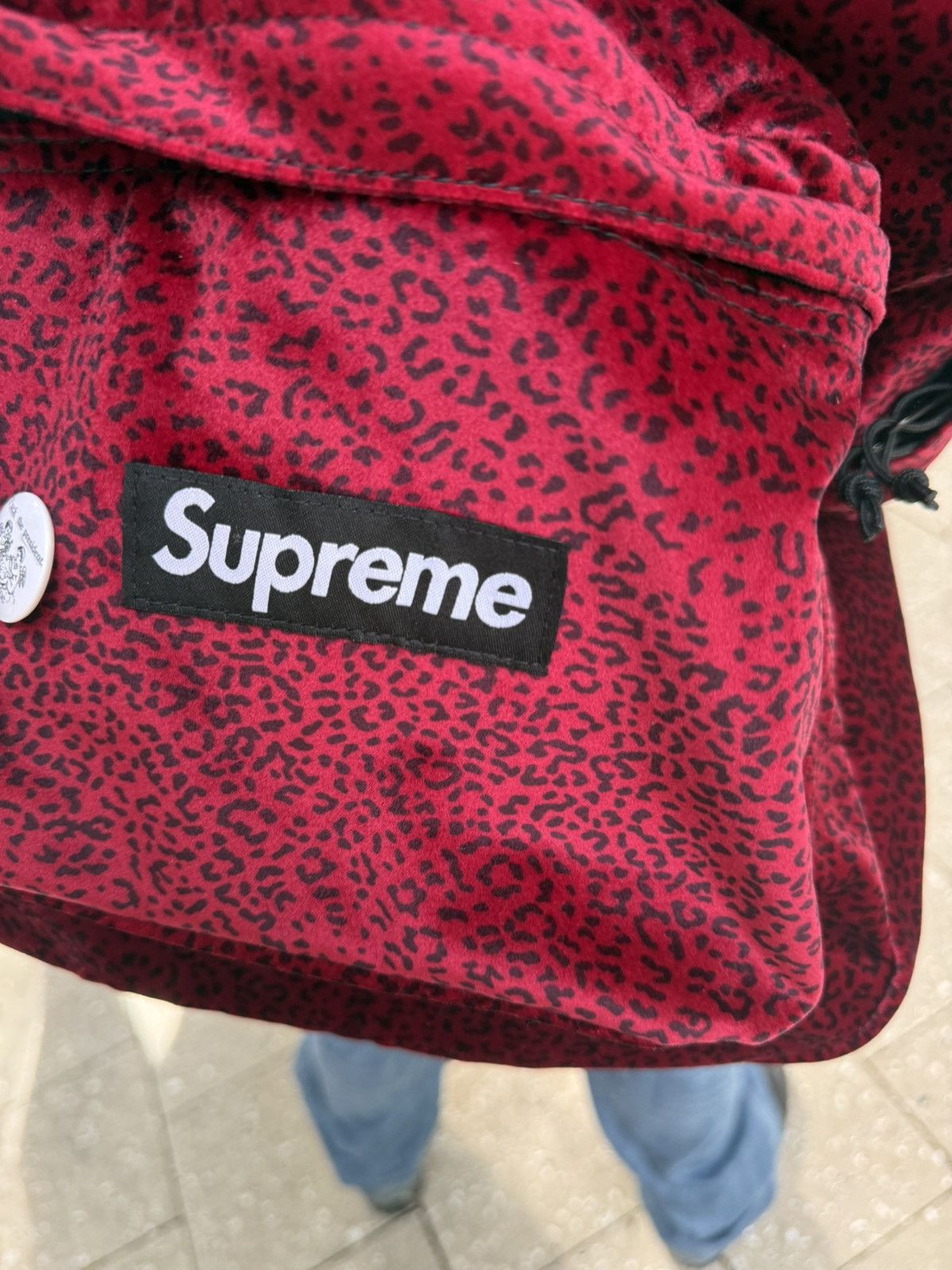 Supreme Supreme Red leopard bag Size ONE SIZE - 3 Thumbnail