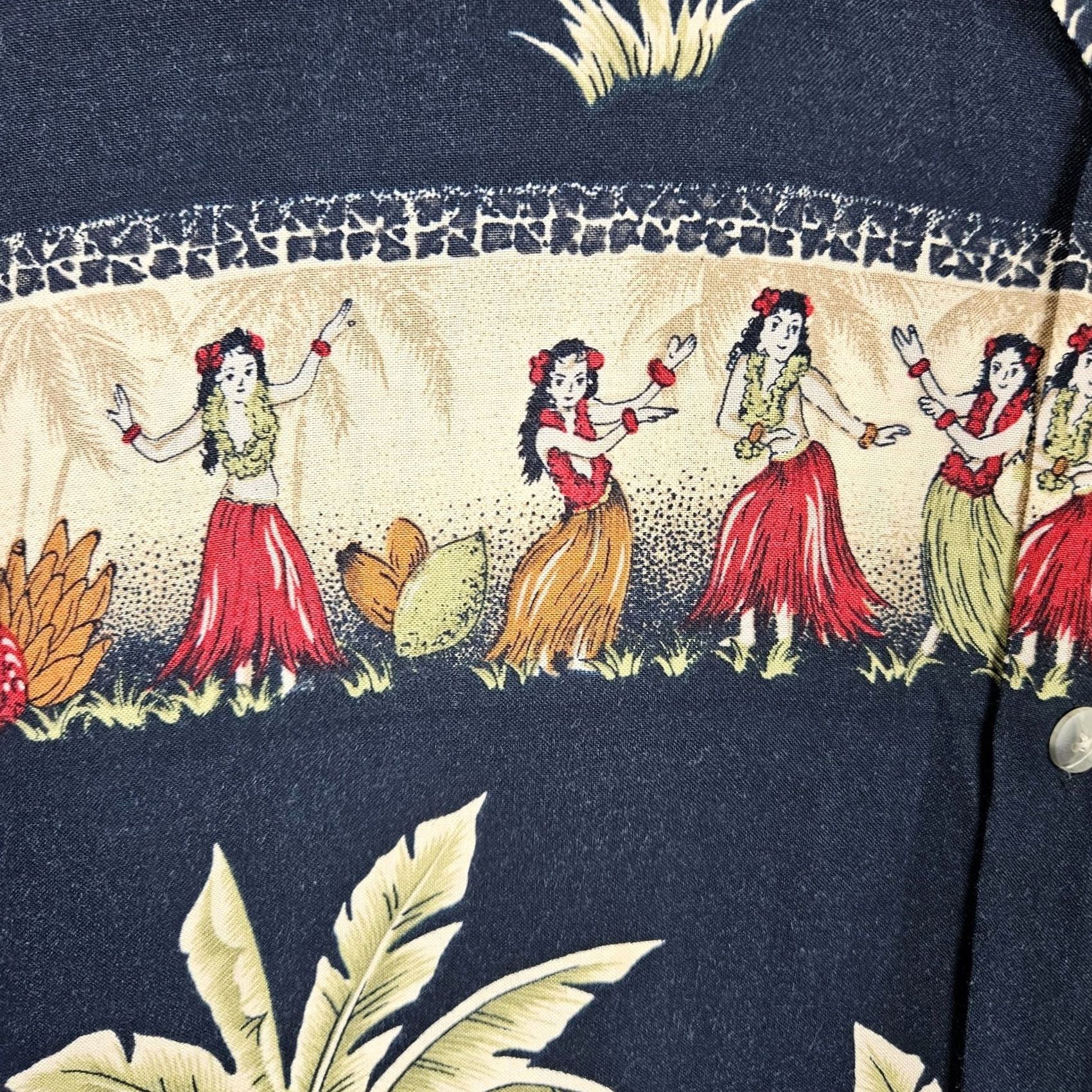 Pierre Cardin Pierre Cardin Men's Aloha Hawaiian Palm Trees Printed Shirt Sz M Size US M / EU 48-50 / 2 - 7 Thumbnail