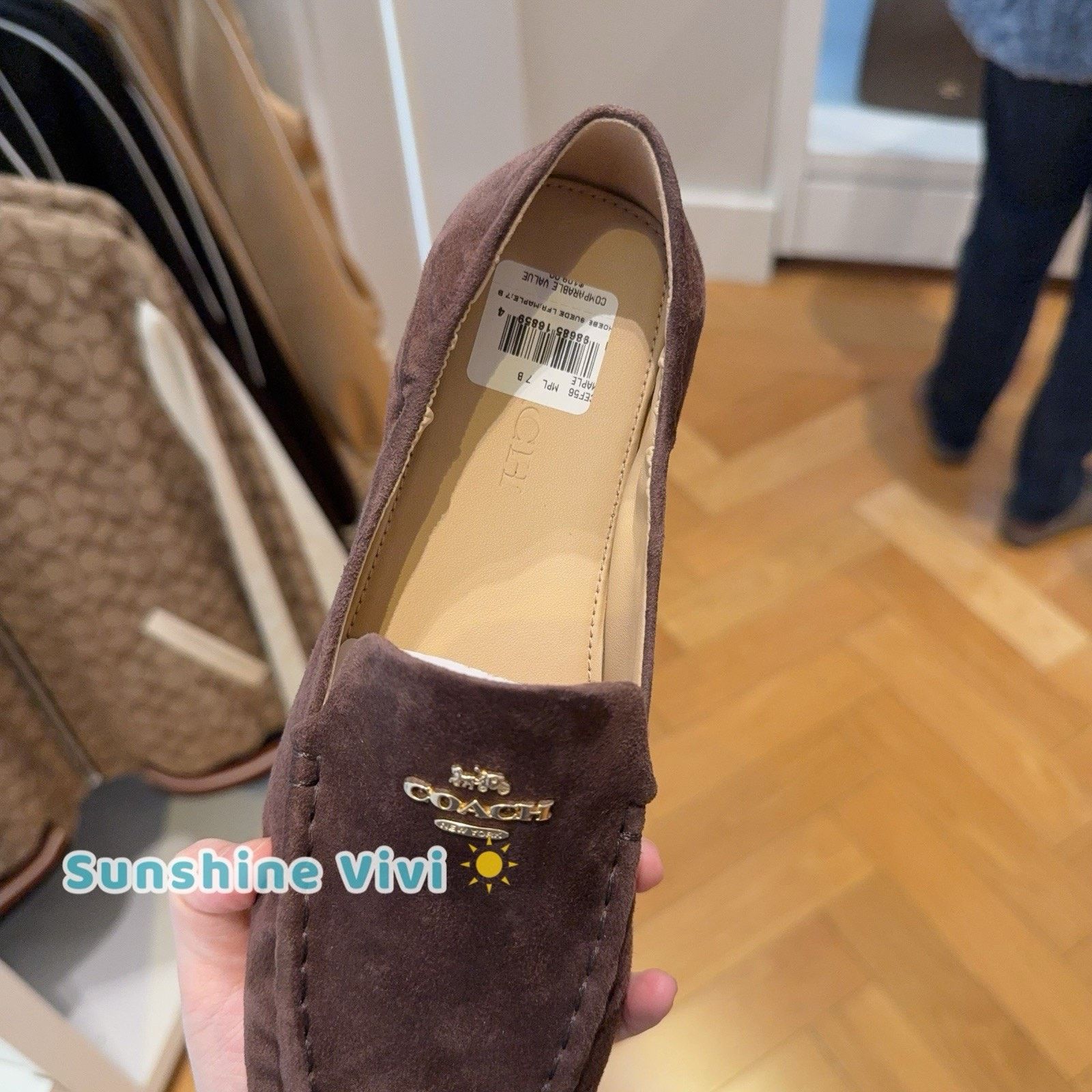 Coach NEW In Box COACH Woman Phoebe Soft Loafer Maple us 7 CEF56 Size US 7 / IT 37 - 4 Thumbnail