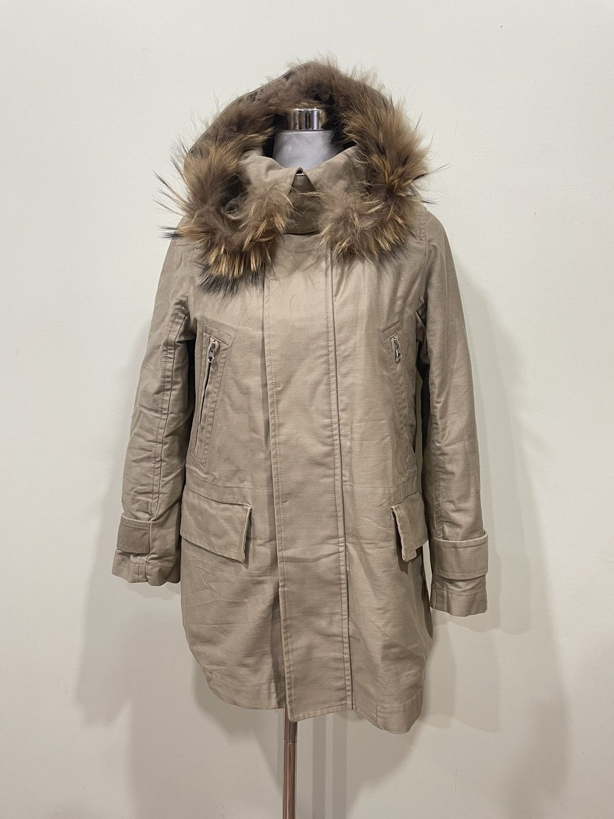 Zucca Zucca long coat with hoodies Size US S / EU 44-46 / 1 - 1 Thumbnail