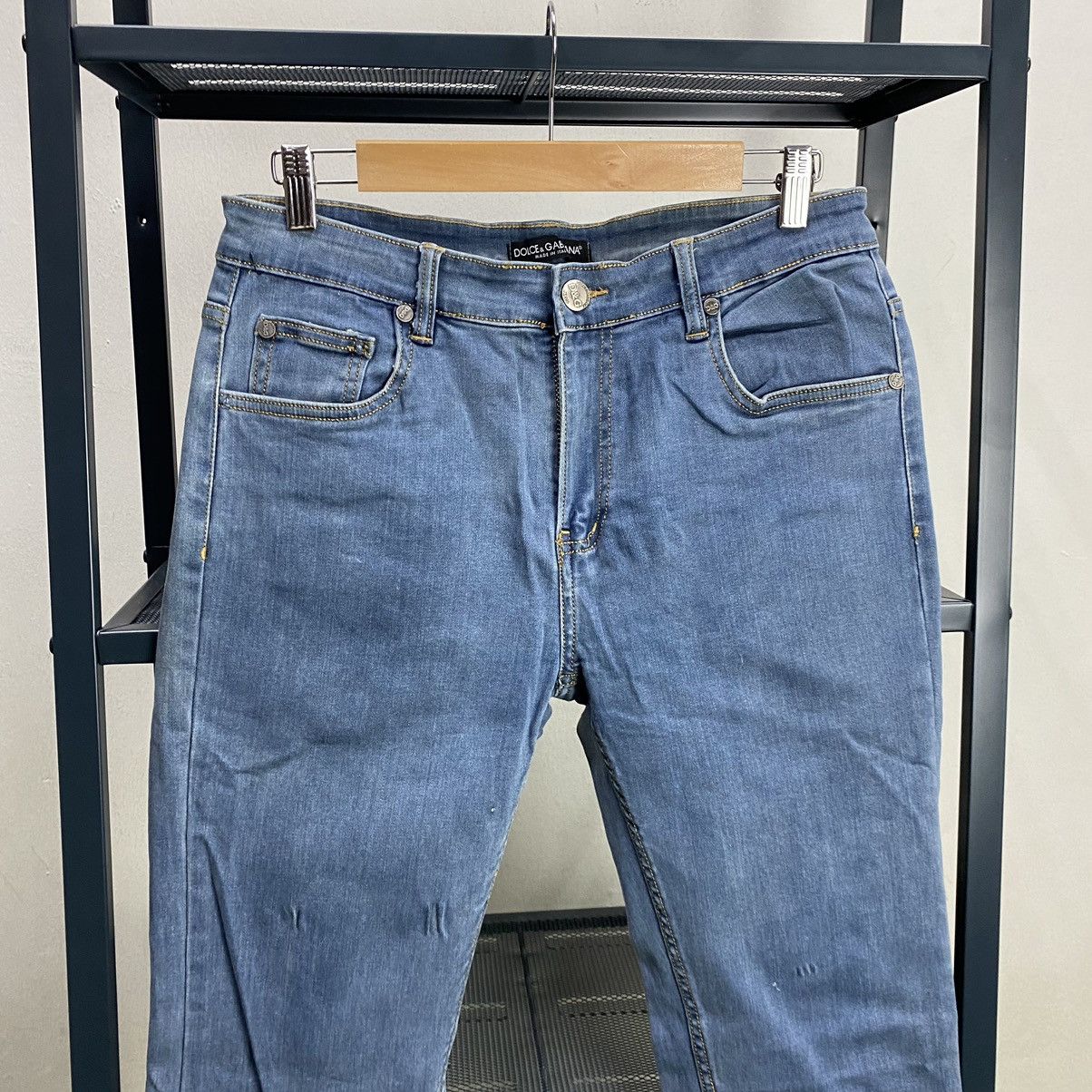 Designer × Dolce & Gabbana Dolce&Gabbana Skinny Stretchable Travis Scott Lil Uzi Style Size US 32 / EU 48 - 9 Thumbnail