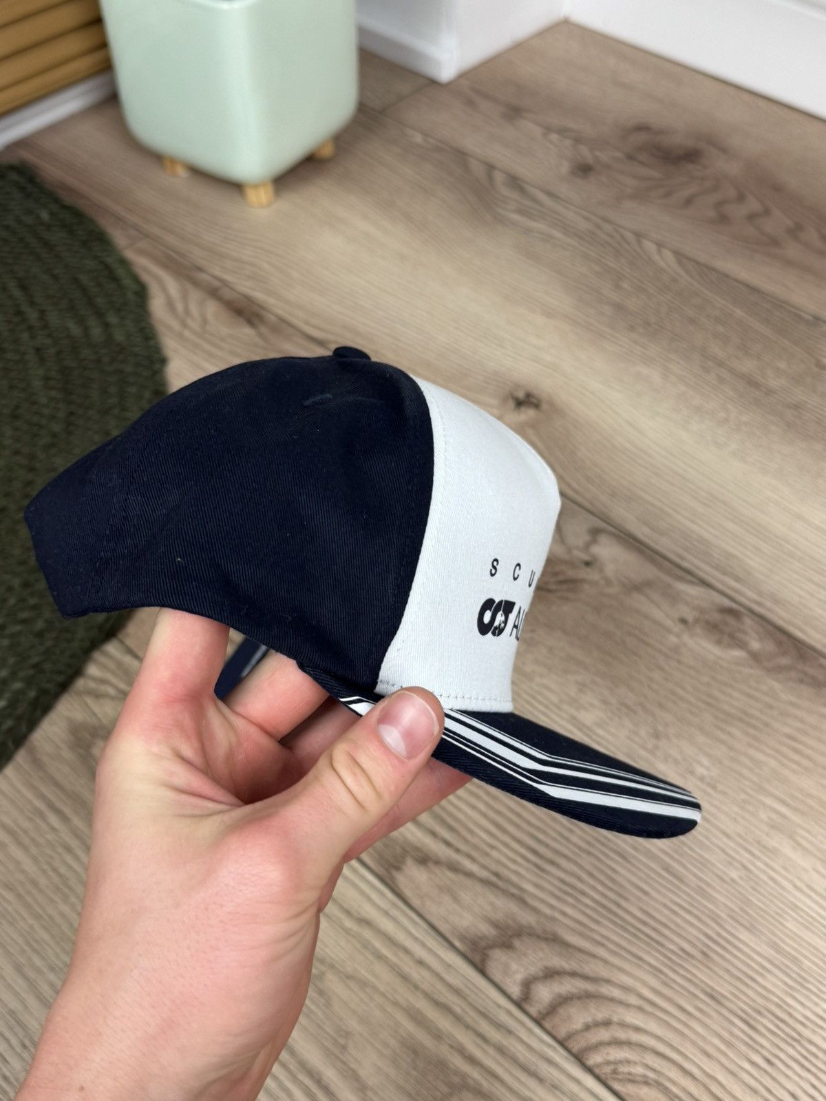 Alpha Industries AlphaTauri Team White Cap Hate Size ONE SIZE - 6 Thumbnail