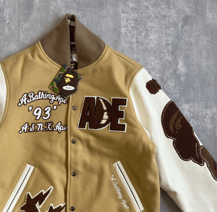 Bape BAPE MULTI MOTIF VARSITY JACKET M Size US M / EU 48-50 / 2 - 5 Thumbnail