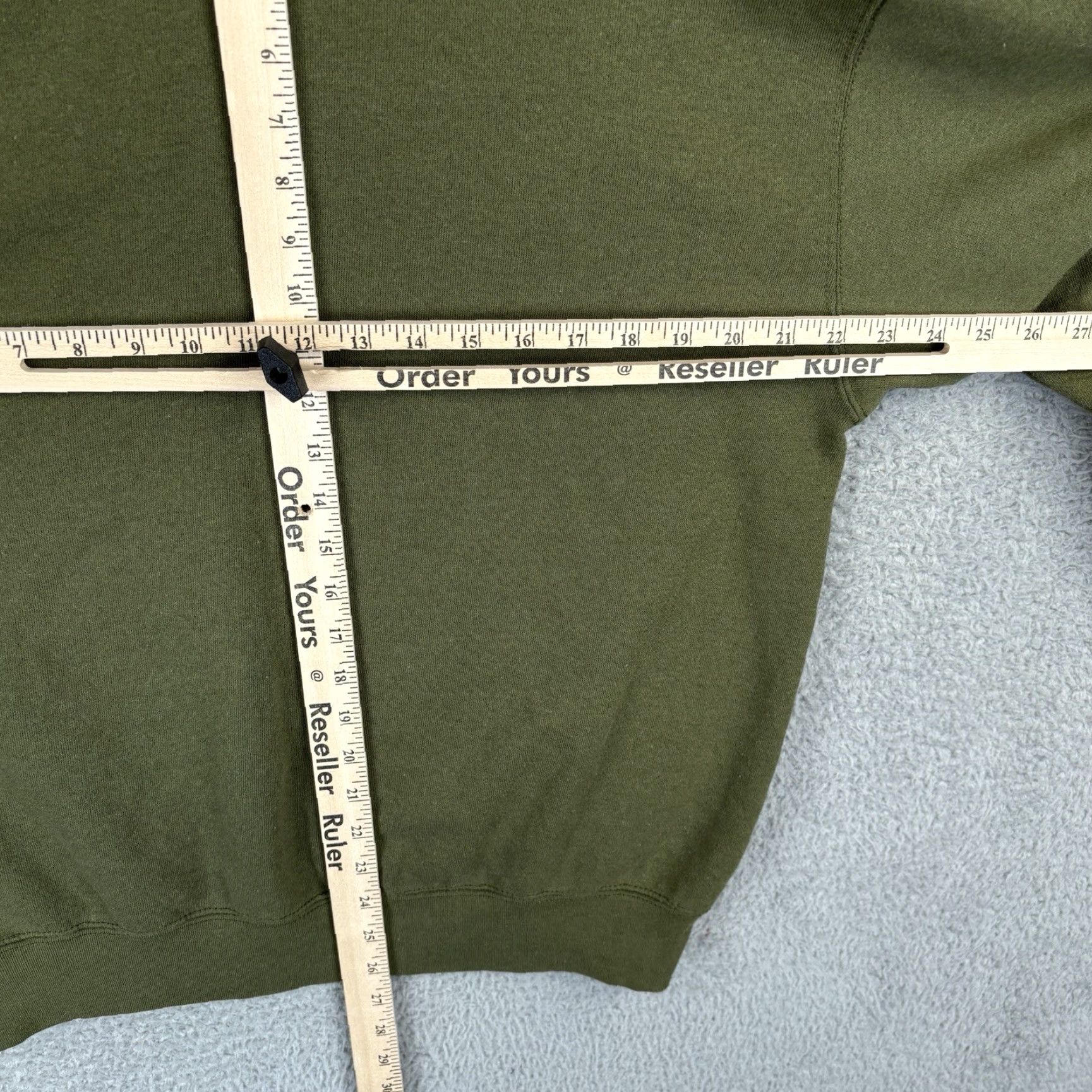 Olive VINTAGE Campbellsville Apparel CompanyUSMC Sweatshirt Mens L Olive Green Fleece Crewneck USA Marine Corps Made USA Logo Graphic Print Baggy/Regular Size US L / EU 52-54 / 3 - 5 Thumbnail