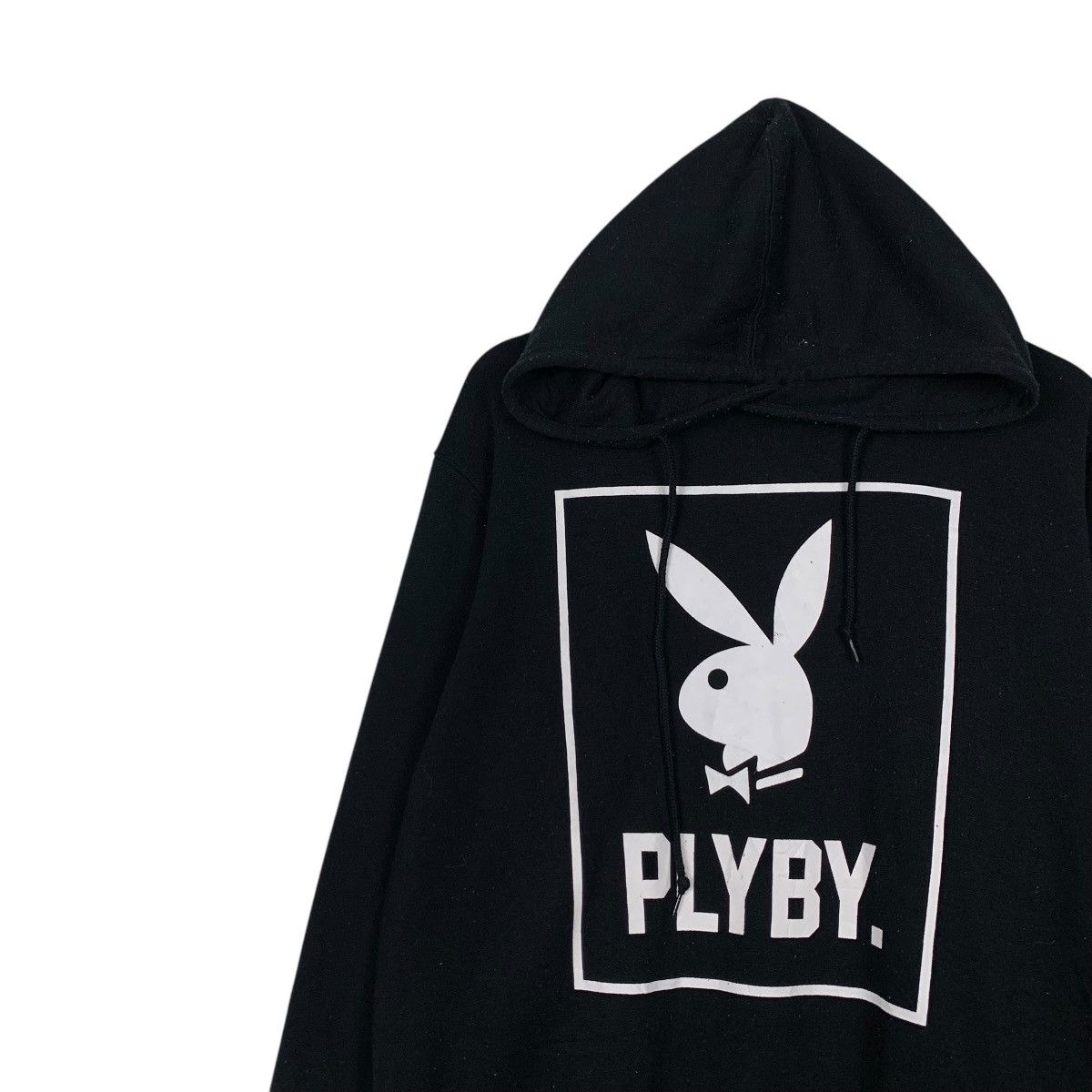Playboy PLAYBOY Bunny Big Logo Pullover Hoodies Sweatshirt #2057-C89 Size US L / EU 52-54 / 3 - 6 Thumbnail