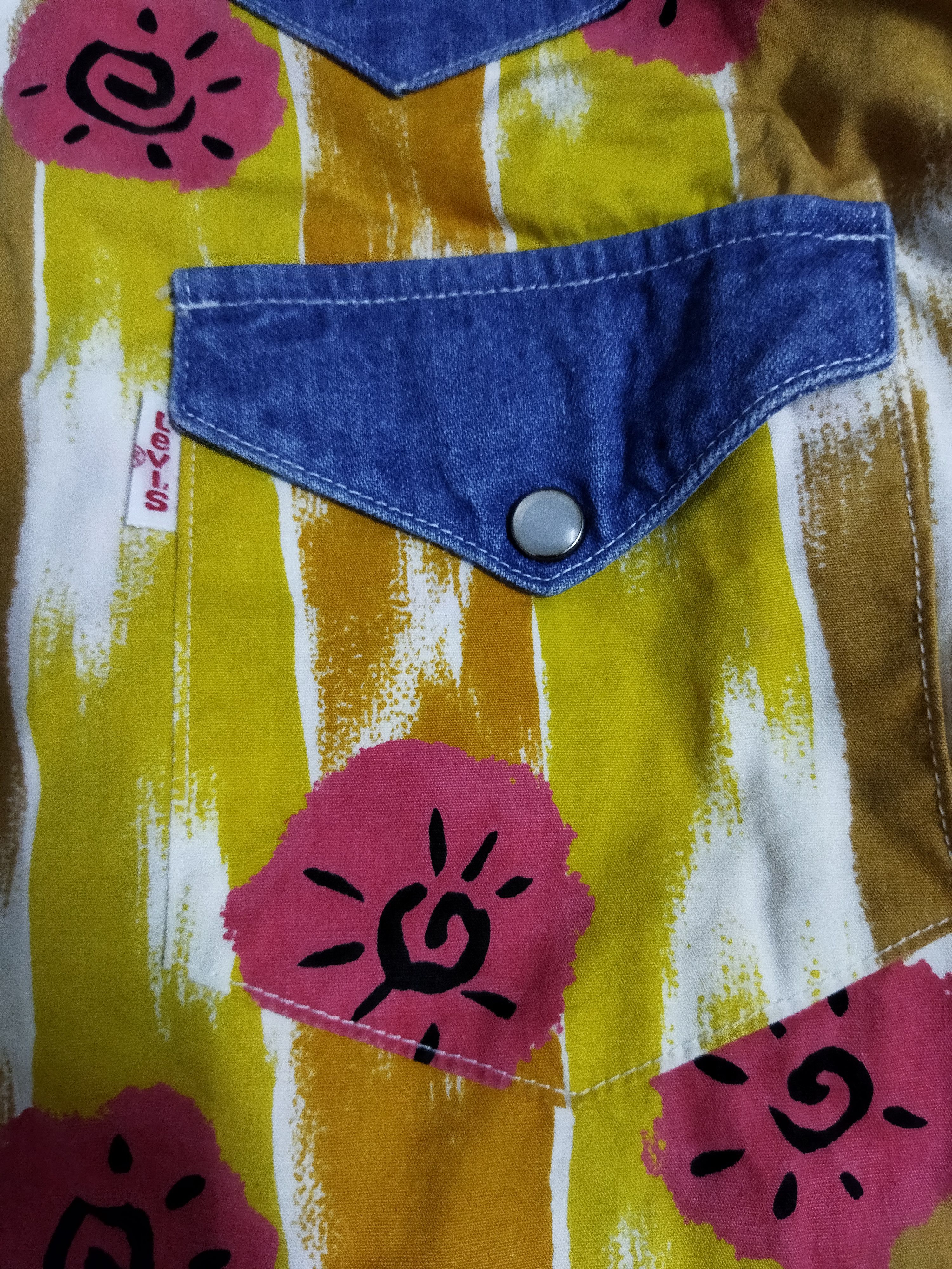 Levi's Vintage Levis Western Shirt Size L / US 10 / IT 46 - 3 Thumbnail