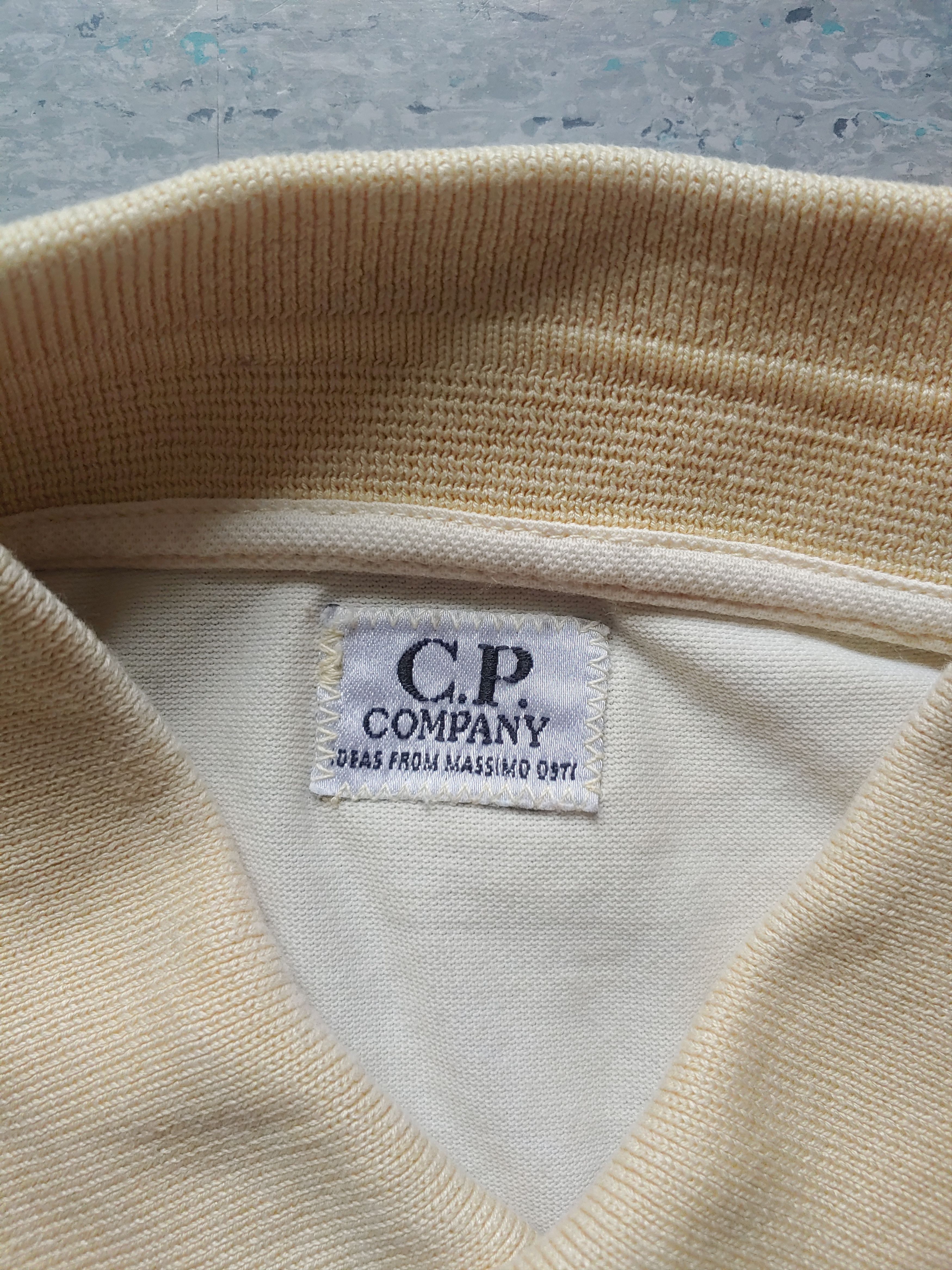 C.P. Company × Massimo Osti × Vintage 1980 CP Company x Massimo Osti, polo T-shirt cp company Size US L / EU 52-54 / 3 - 3 Thumbnail