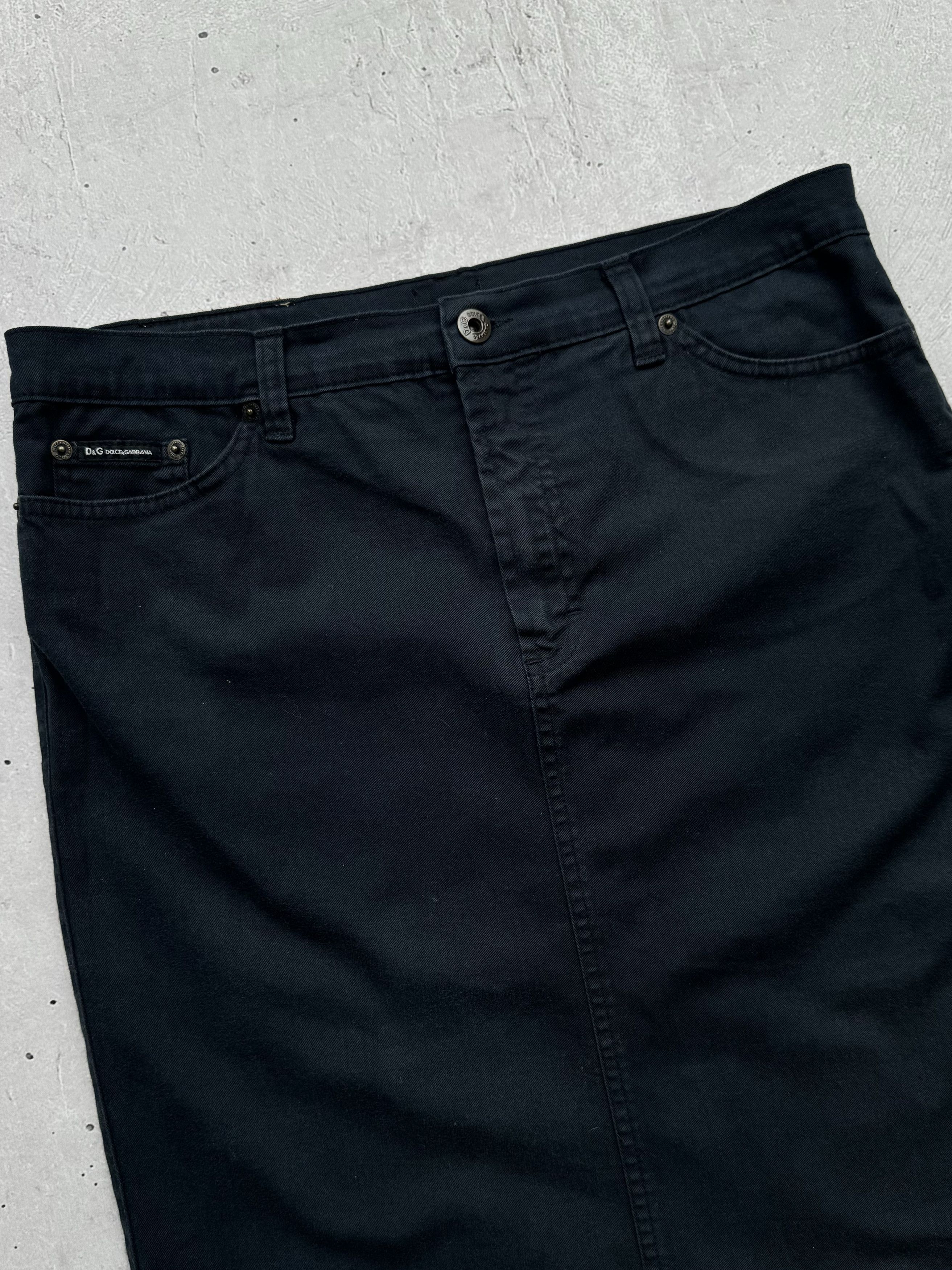 Dolce & Gabbana × Vintage Dolce & Gabbana Vintage Mini Skirt Size 34" / US 12 / IT 48 - 2 Thumbnail