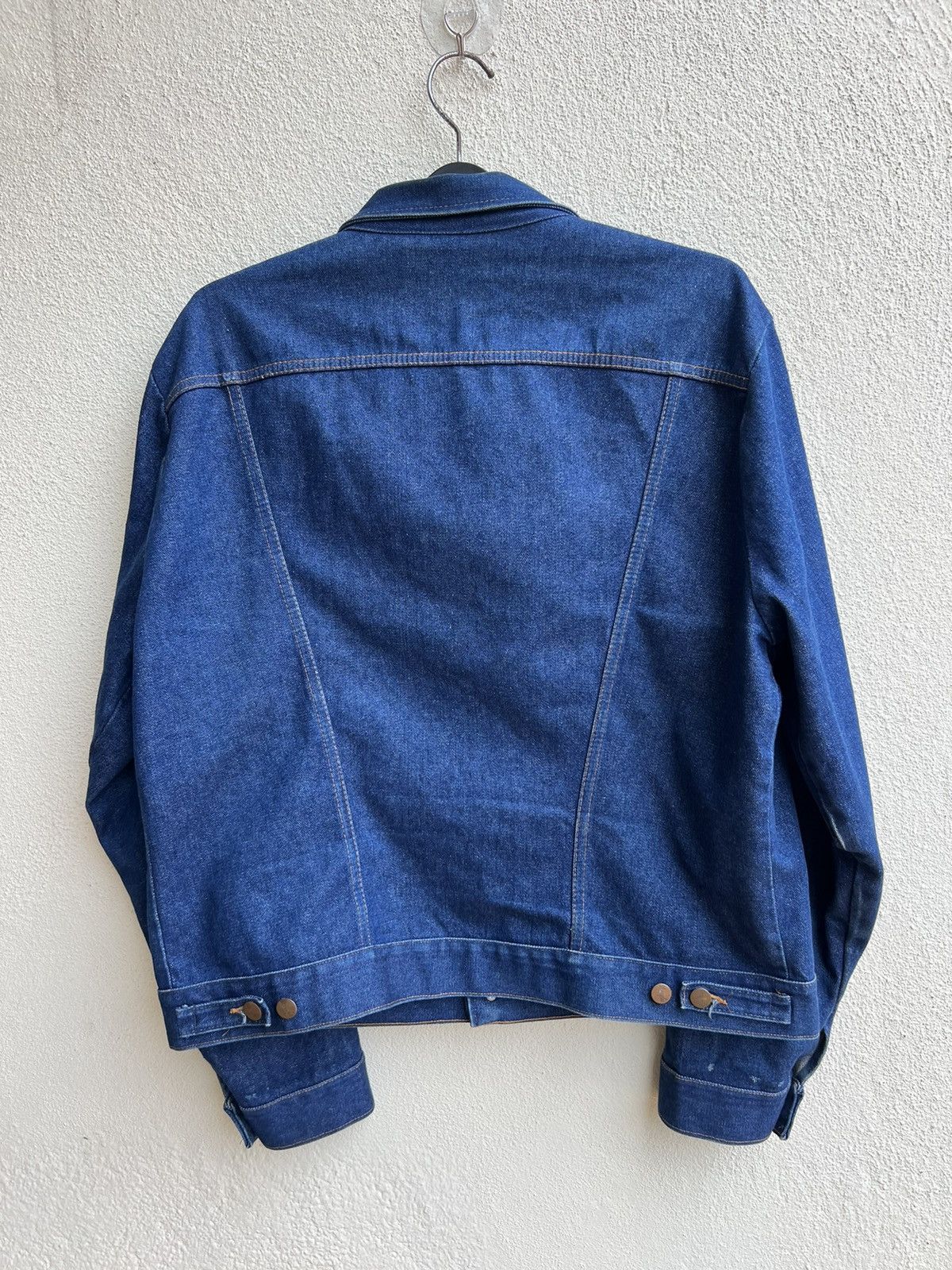 Vintage Vintage 70s 80s Wrangler Blue Denim Jacket Size US XXL / EU 58 / 5 - 14 Thumbnail