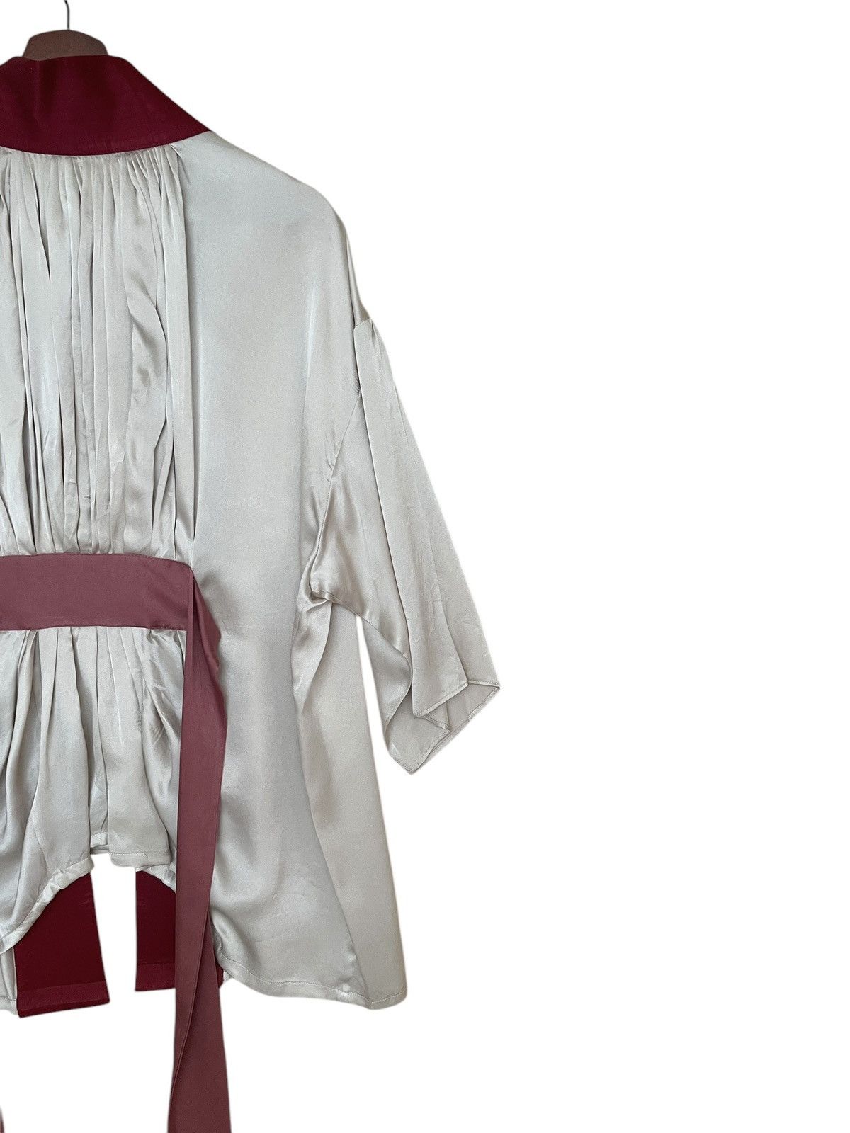 Haider Ackermann Haider Ackermann Two Tone Silk Kimono Cardigan Size XS / US 0-2 / IT 36-38 - 6 Thumbnail