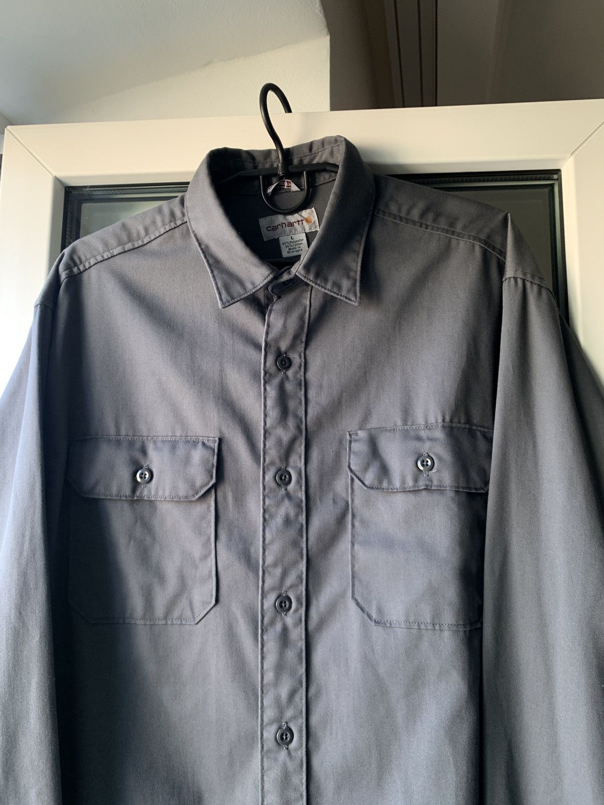 Carhartt 🔥CARHARTT LIGHT OVERSHIRT SHIRT Size US XL / EU 56 / 4 - 5 Thumbnail
