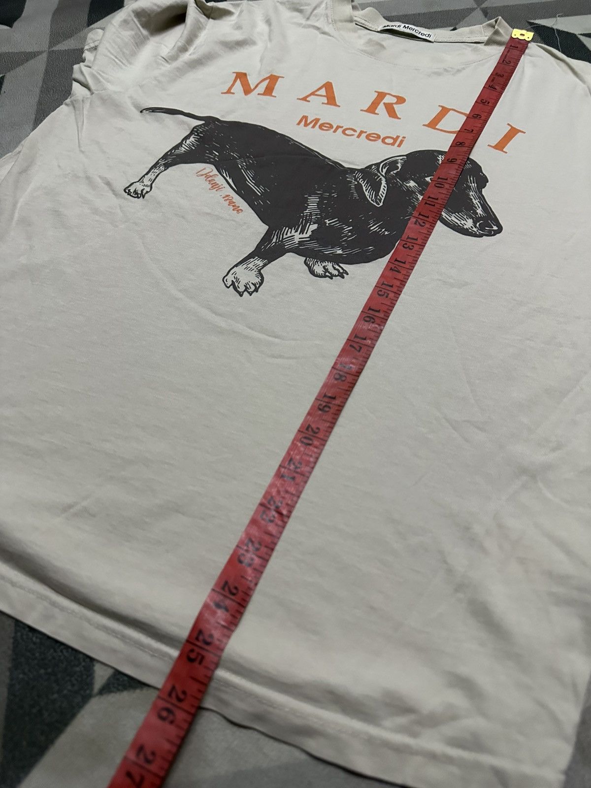 Japanese Brand Mardi mercredi tshirt Size US M / EU 48-50 / 2 - 9 Thumbnail