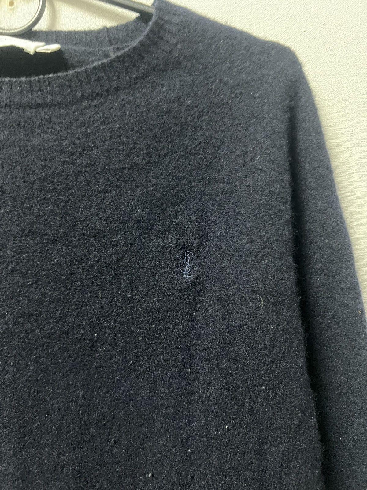 Yves Saint Laurent Vintage Yves Saint Laurent YSL Wool Sweater logo Size US M / EU 48-50 / 2 - 3 Thumbnail
