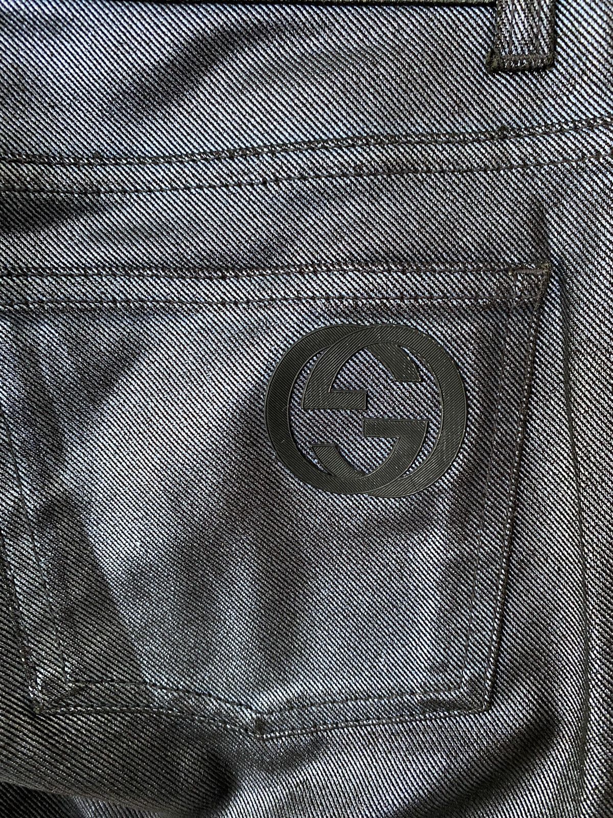 Gucci SS06 Gucci Wax Coated pants Size 28" / US 6 / IT 42 - 13 Thumbnail