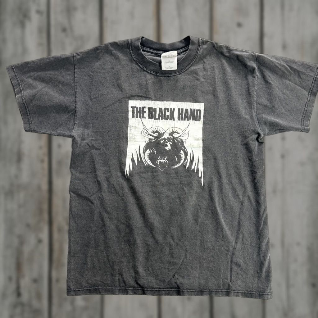 Gildan The Black Hand Shirt Mens Medium Black Graphic Tee Gildan Ultra Cotton Heavyweight Size US M / EU 48-50 / 2 - 1 Thumbnail