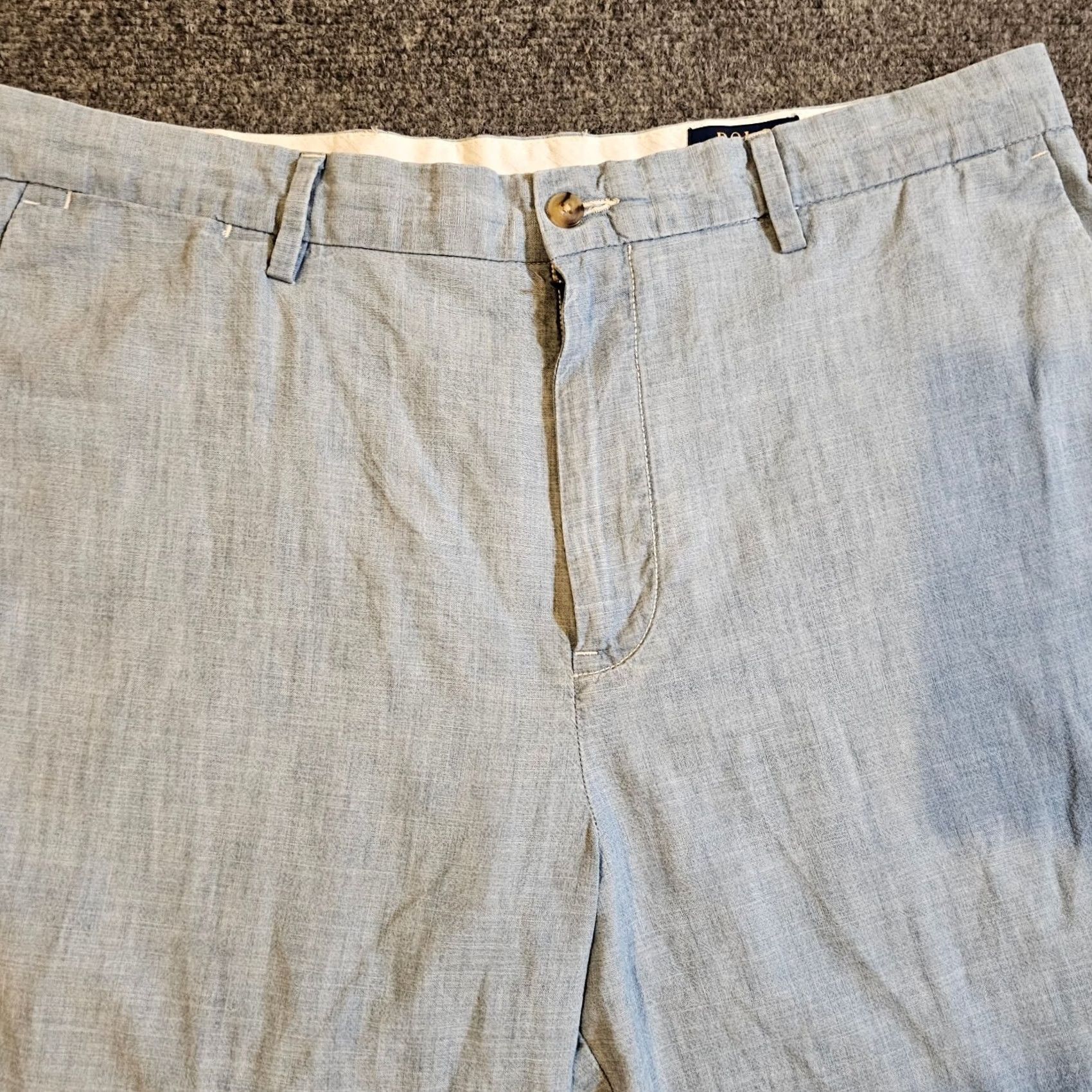 Polo Ralph Lauren Polo Ralph Lauren Short Mens 36 Blue 10 Inch Inseam Preppy Casual Beach Capsule Chino Shirt Womens? Size US M / EU 48-50 / 2 - 2 Thumbnail