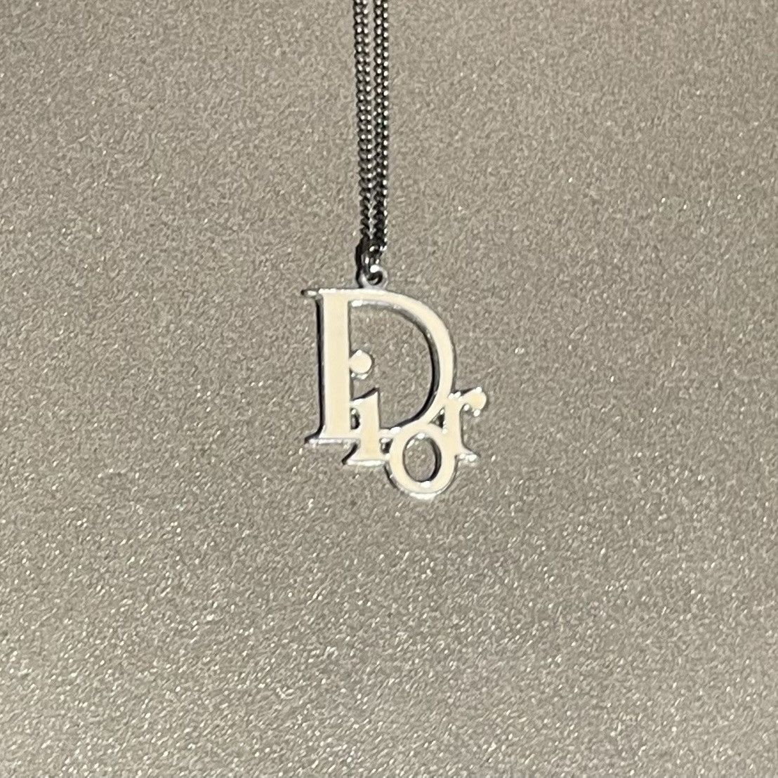 Dior Cream/Ivory Oblique Pendant Size ONE SIZE - 2 Thumbnail