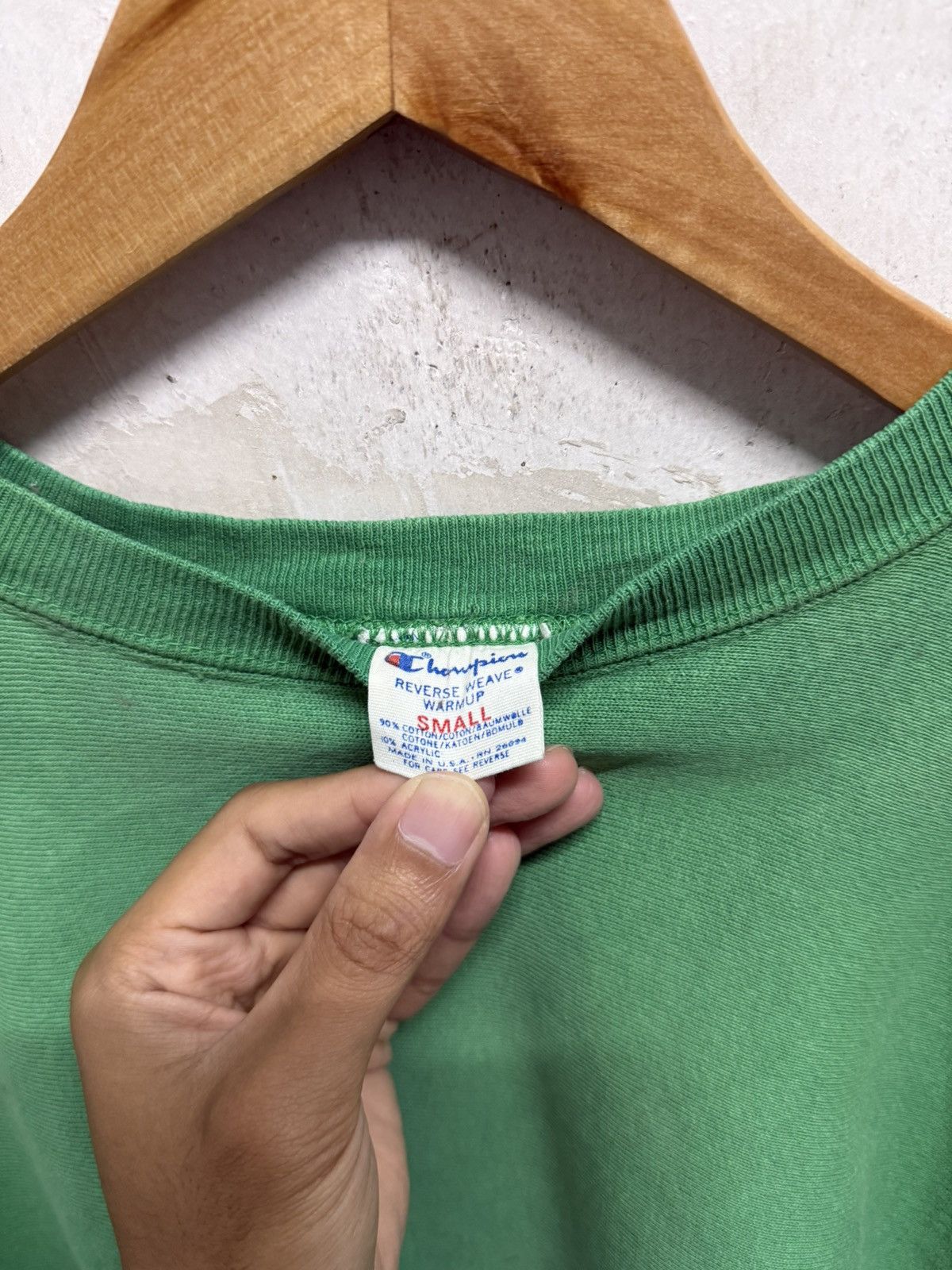 Champion Vintage 80’s Faded Champion Reverse Weave Sweatshirt Size US S / EU 44-46 / 1 - 2 Thumbnail