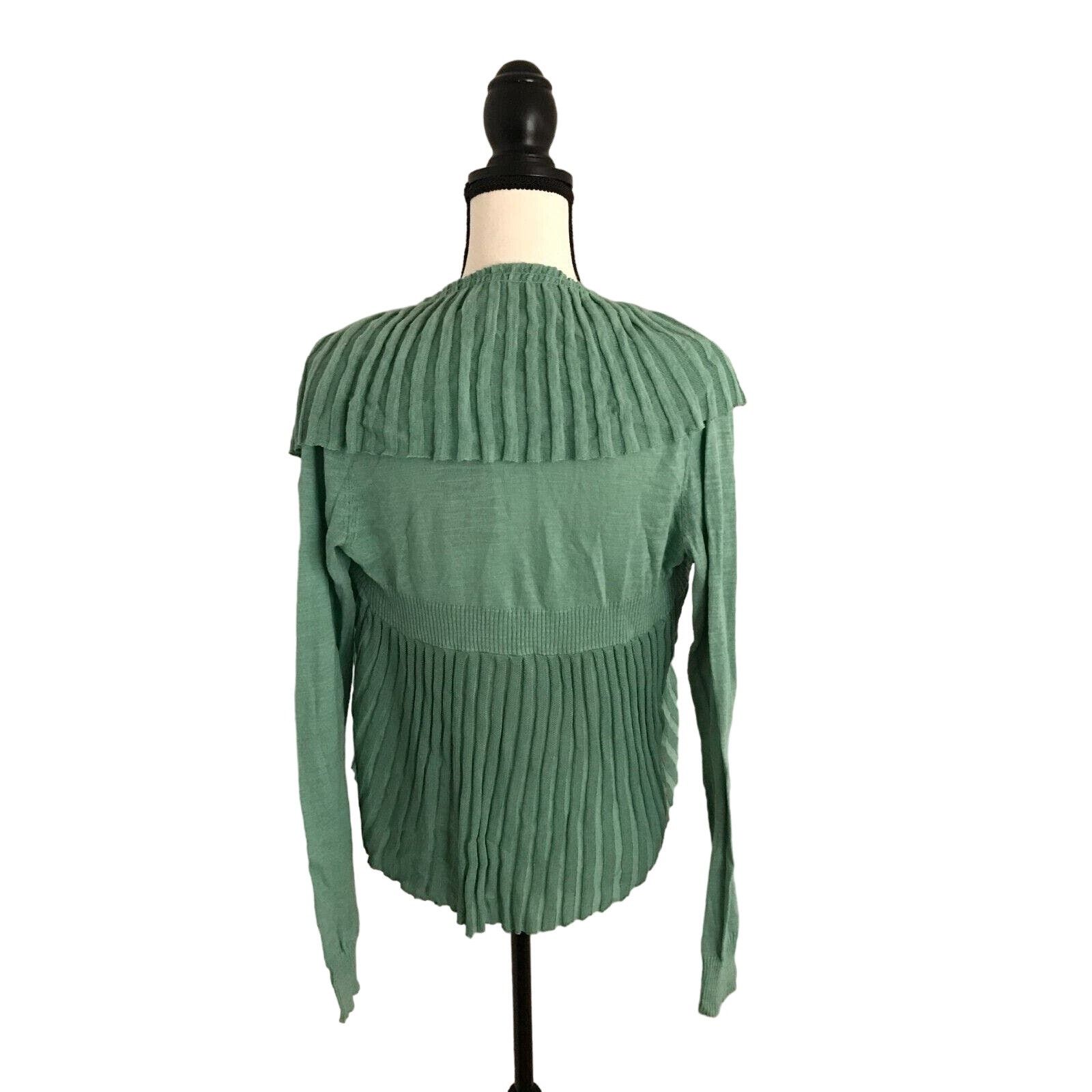 Anthropologie Anthropologie by Angel from the North, Pleated Cardigan Size S / US 4 / IT 40 - 3 Thumbnail