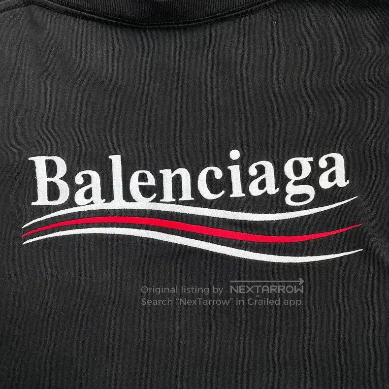 Balenciaga Balenciaga Cola Embroidery Loose Fit Short Sleeve T-Shirt Size US M / EU 48-50 / 2 - 7 Thumbnail