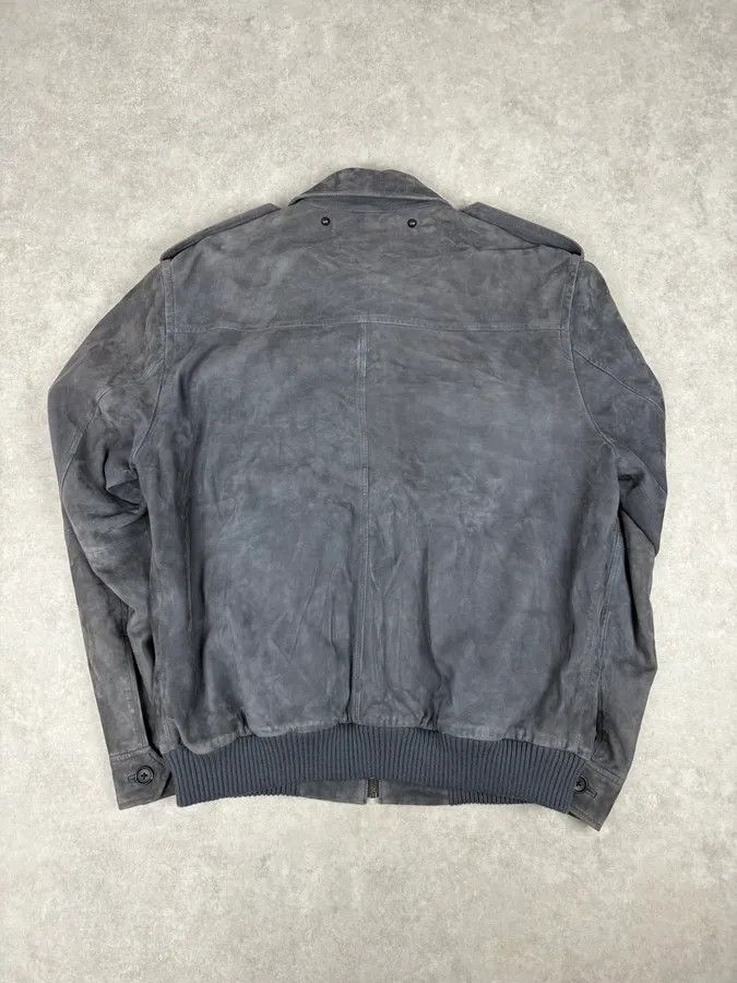 Marc Jacobs Marc Jacobs Grey Suede Leather Premium Jacket Size US M / EU 48-50 / 2 - 5 Thumbnail