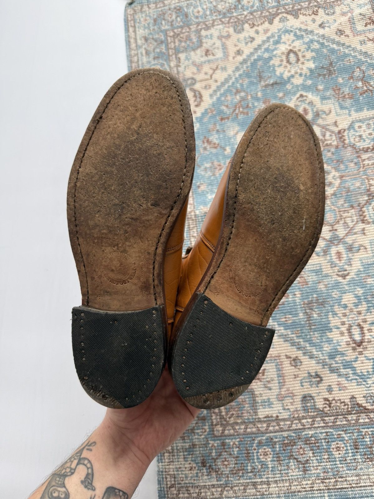 Solovair NPS Solovair Since1887 MadeIn England Leather Chelsea Boots Size US 9 / EU 42 - 8 Thumbnail
