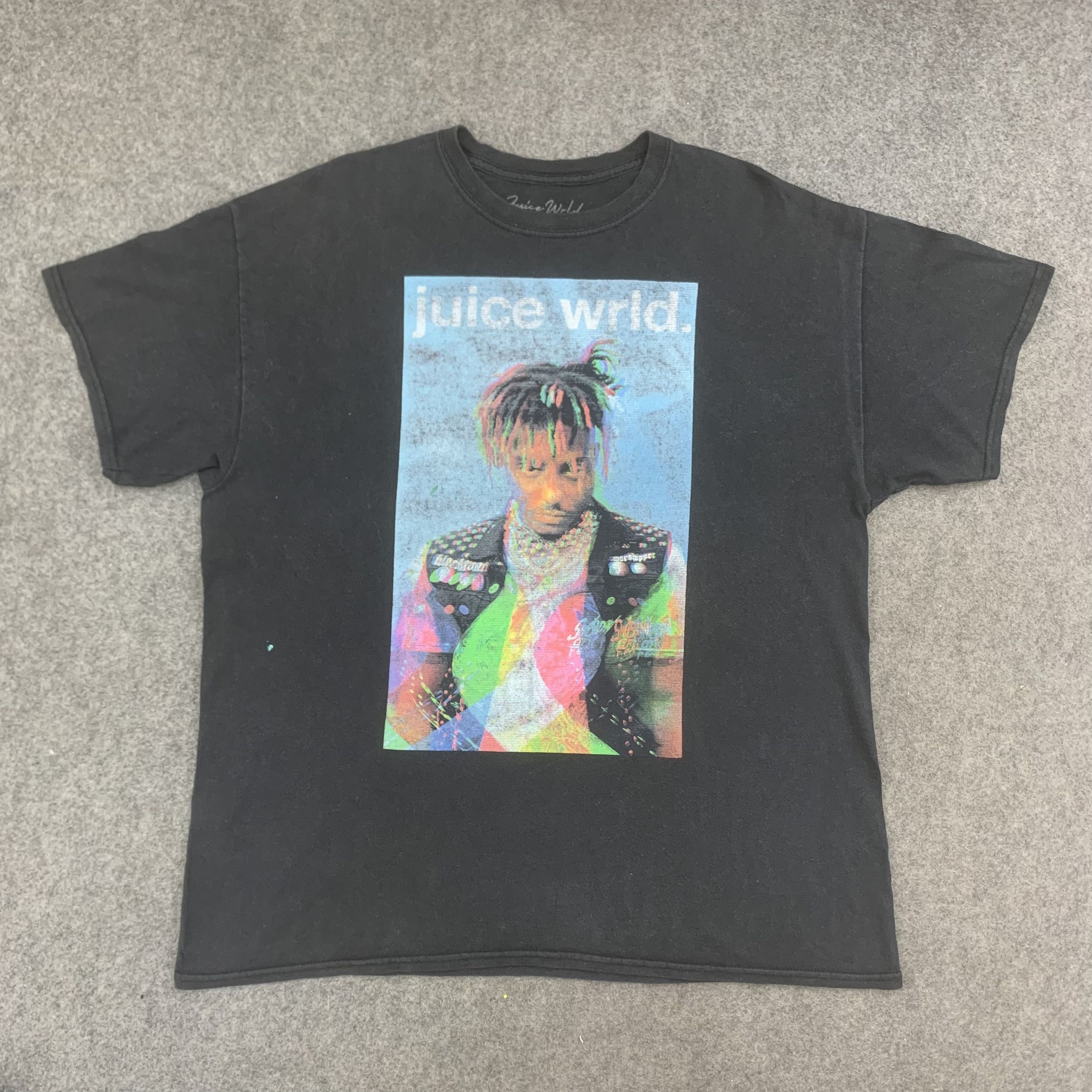 Vintage Juice Wrld Black Tee Shirt - R010 Size US XL / EU 56 / 4 - 1 Thumbnail