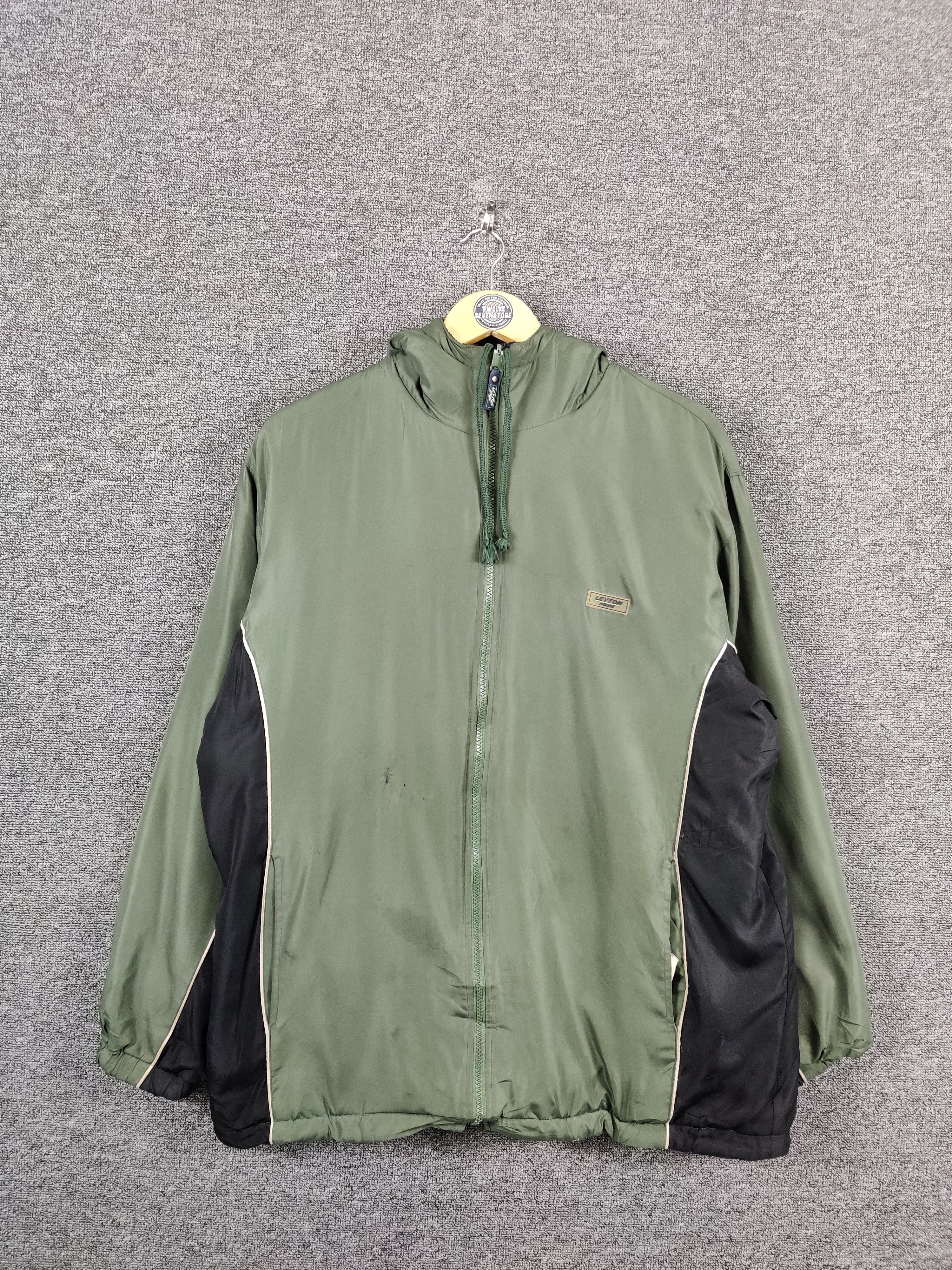 Japanese Brand Vintage Leyton House Zipper Light Jacket Size US L / EU 52-54 / 3 - 1 Thumbnail