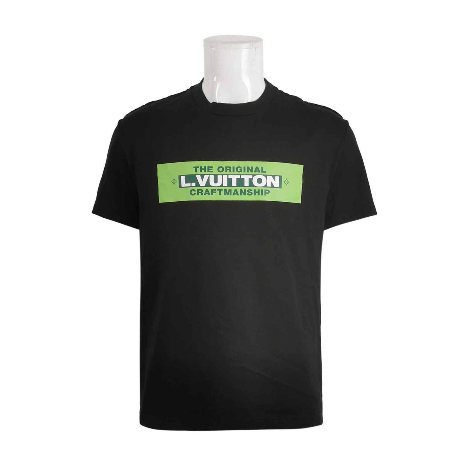 Louis Vuitton Louis Vuitton M Size Logo Round Neck T-Shirt Size US M / EU 48-50 / 2 - 1 Thumbnail