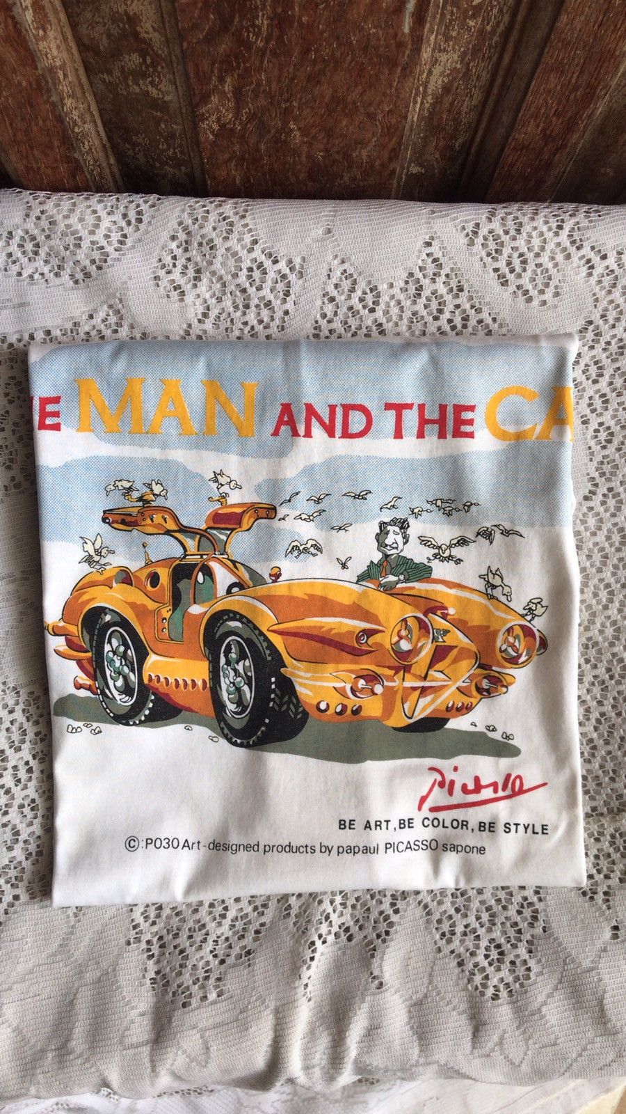 Vintage Vintage Papaul Picasso Sapone “The Man and The Car” Size US XL / EU 56 / 4 - 1 Thumbnail