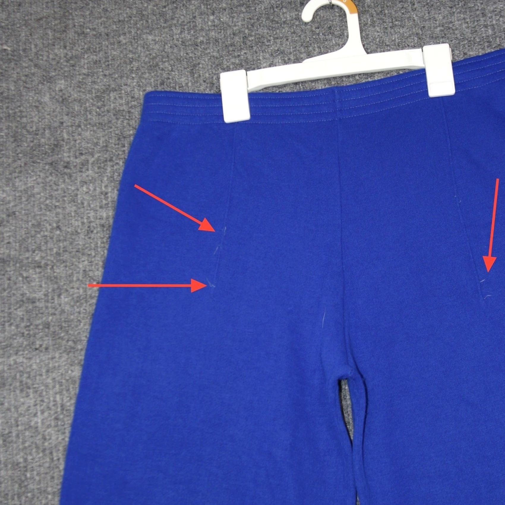 Sears Vintage Sears Blue Perma Prest Pants Mens XL XLT Waist 32 Inseam 32 Elastic Waist Pockets Casual Blue Knit Cotton Relaxed Wide-Leg Sweatpants Size US 36 / EU 52 - 4 Thumbnail