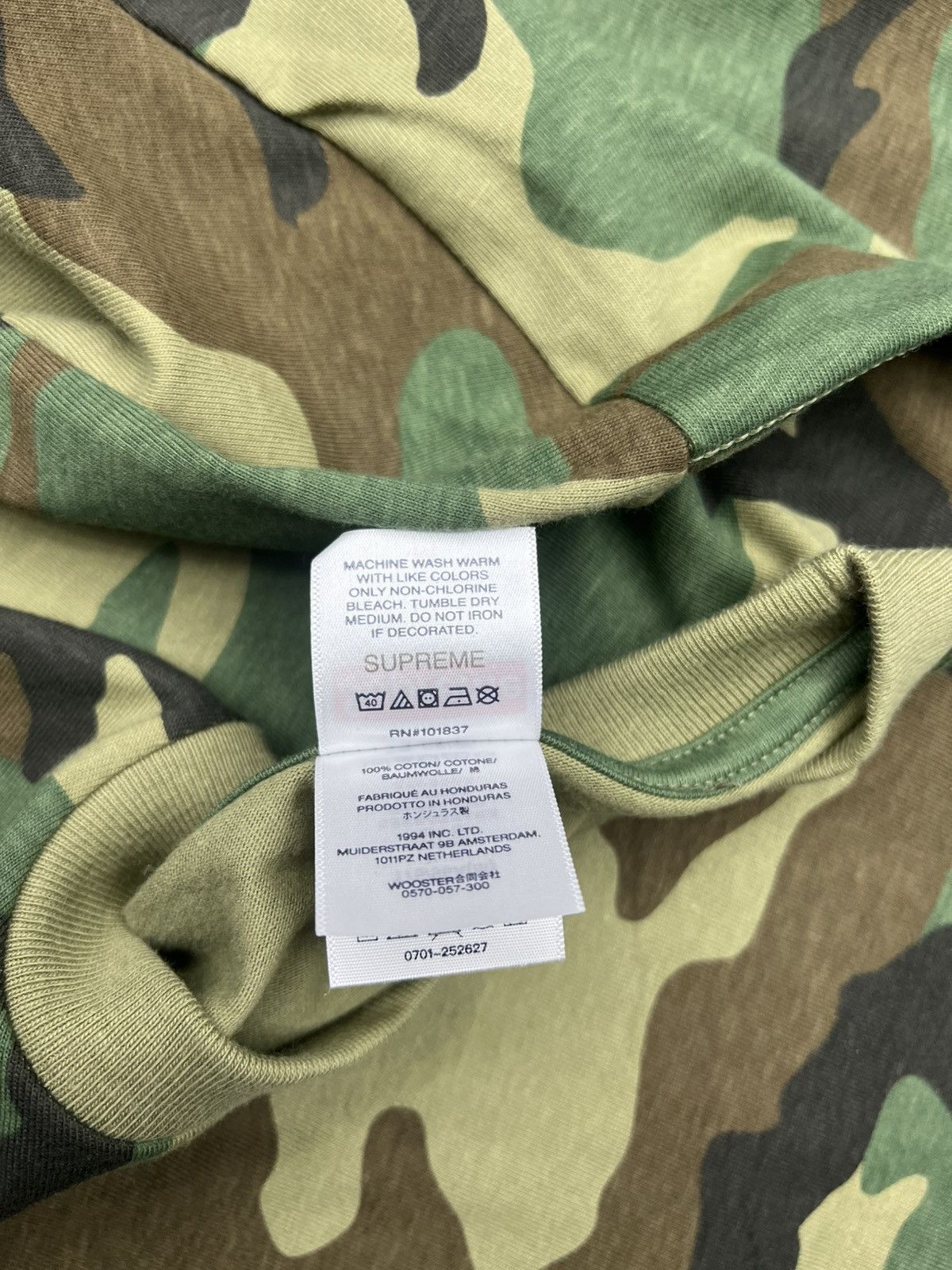 Supreme Supreme Arabic Box Logo T-Shirt Size US M / EU 48-50 / 2 - 4 Thumbnail