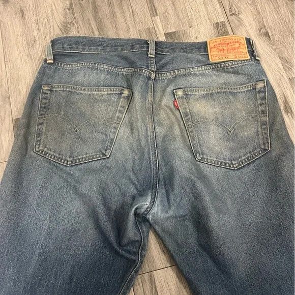 Levi's Vintage Clothing Levi’s Vintage Clothing LVC 1955 501 Silent Spring Jeans Size US 32 / EU 48 - 3 Thumbnail