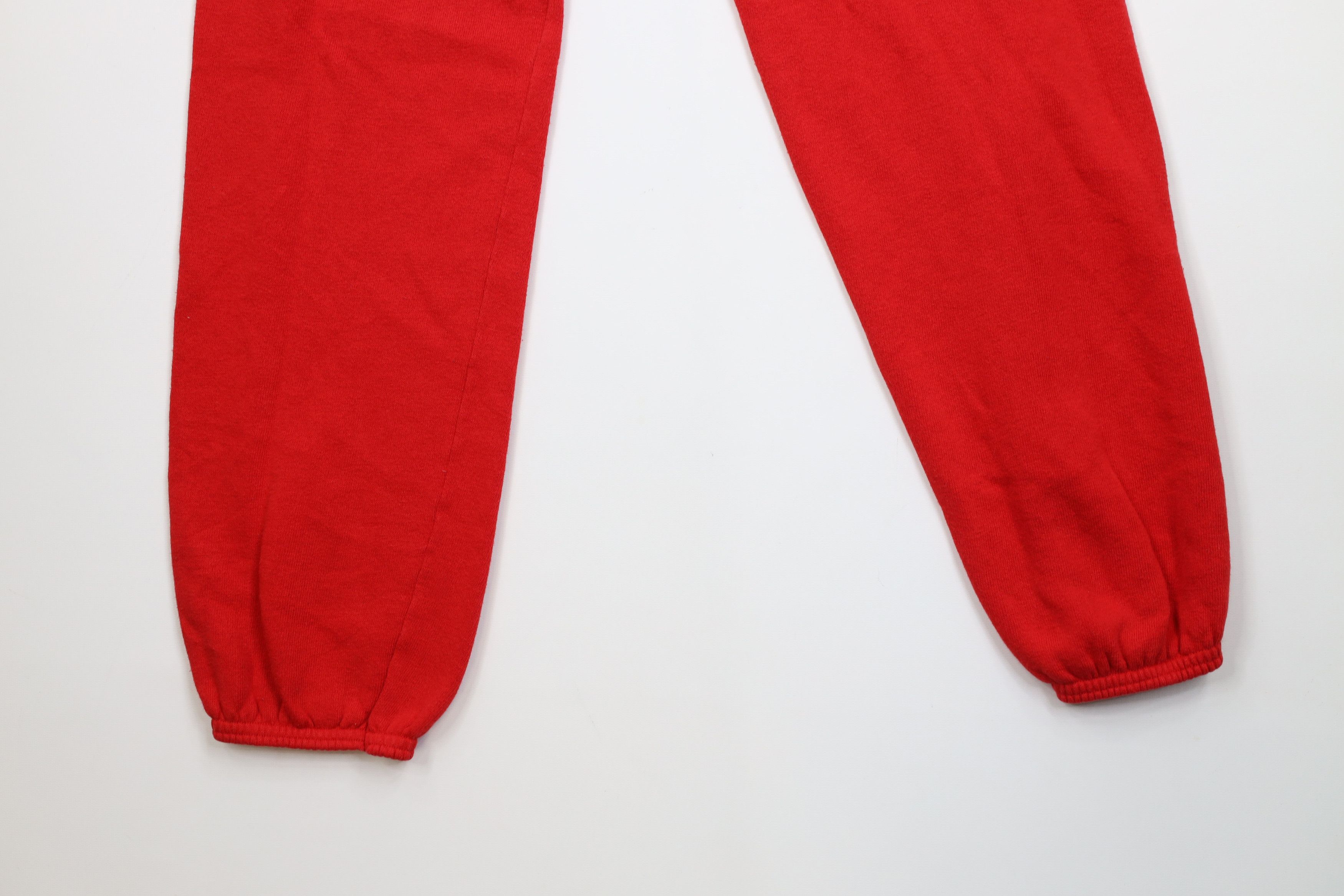 Vintage Vintage 70s Streetwear Gusset Sweatpants Joggers Red USA Size US 34 / EU 50 - 11 Thumbnail
