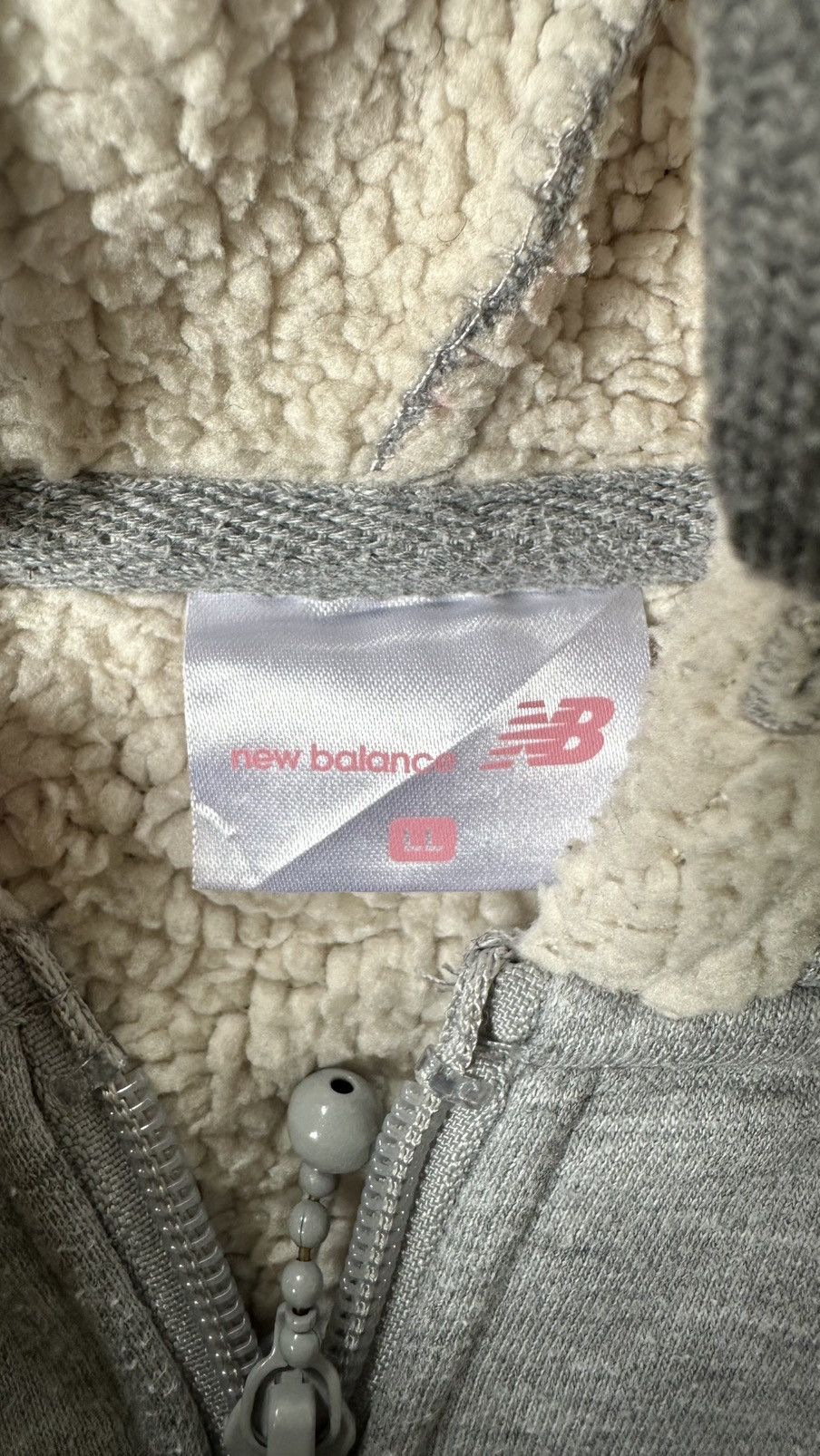 New Balance VINTAGE NEW BALANCE FLEECE INNER MIDZIPPER HOODIE Size US M / EU 48-50 / 2 - 7 Thumbnail