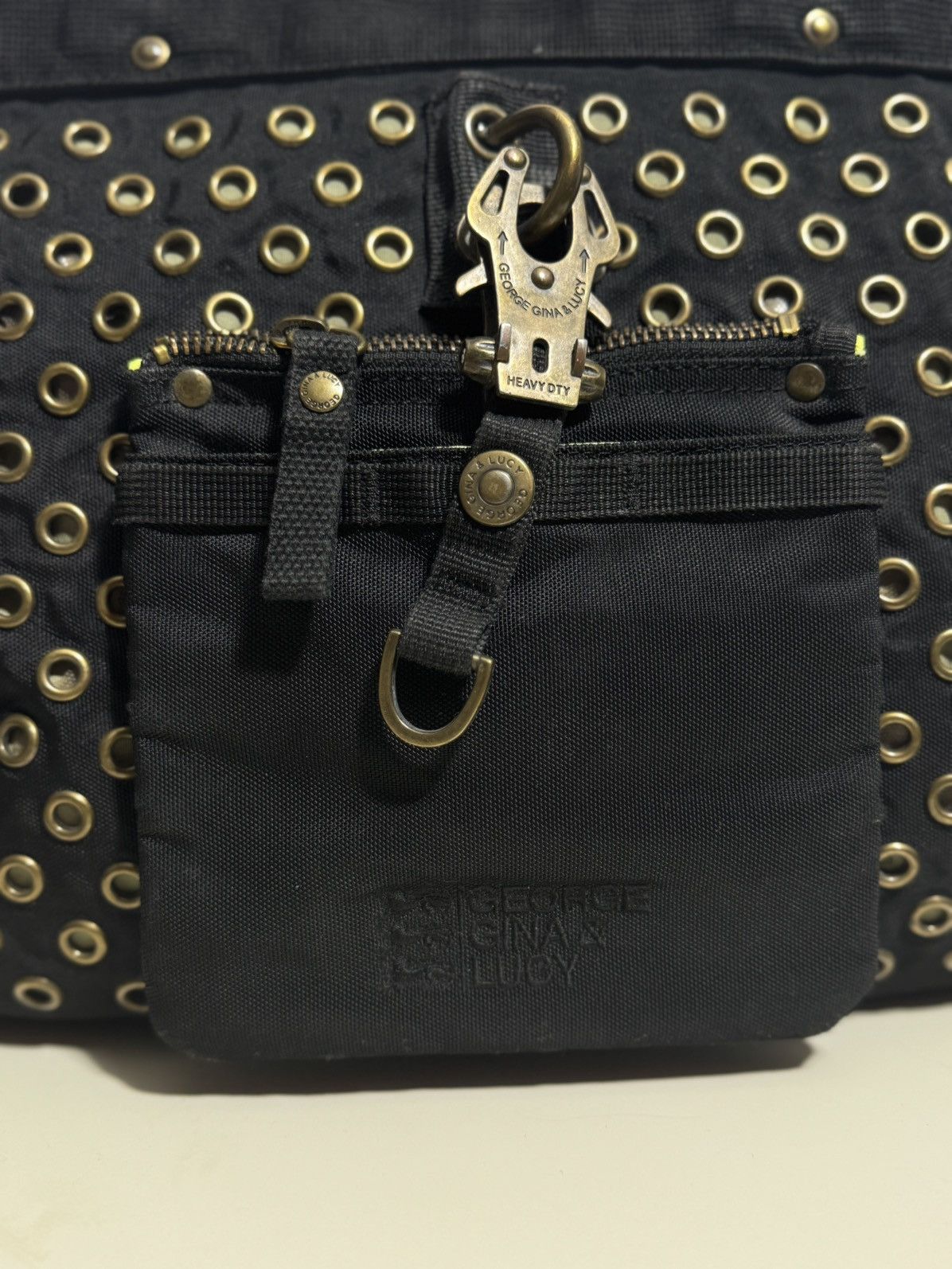 George Gina & Lucy Vintage 2010 GG&L Eye Miss Perfect Gold Black Shoulder Bag Size ONE SIZE - 6 Thumbnail